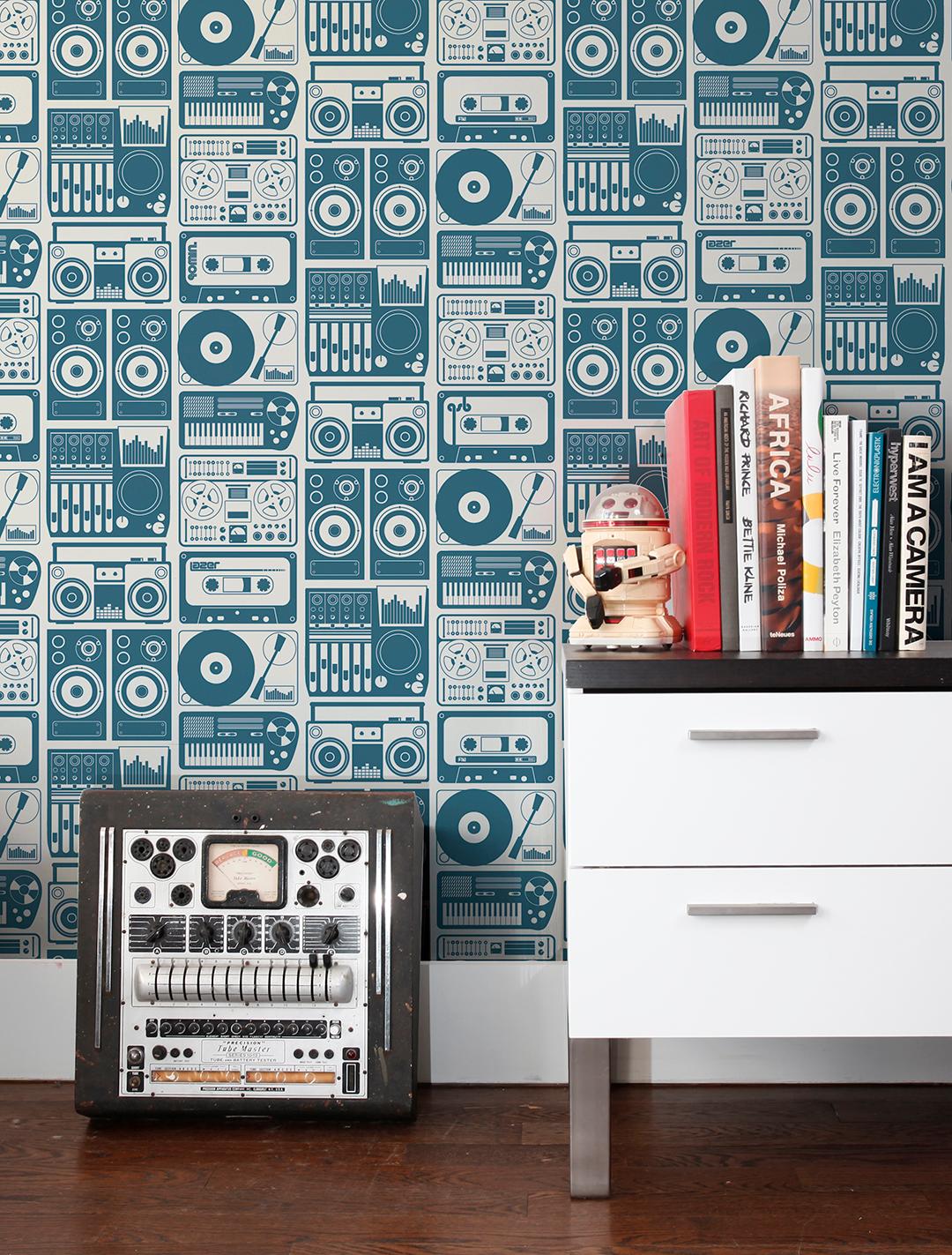 This best-selling graphic wallpaper is the perfect décor for kids, adult, your home or business. 

Note: This product is sold by the square foot and has a 200 square foot minimum. Please contact us to order a sample and for assistance with square