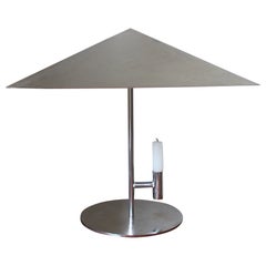 'Analogue Table Lamp' Steel Candle Holder Lamp by Elliot Barnes EJR Barnes