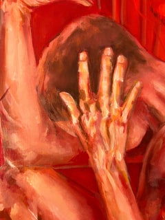 Human Connection, Painting, Oil on Canvas