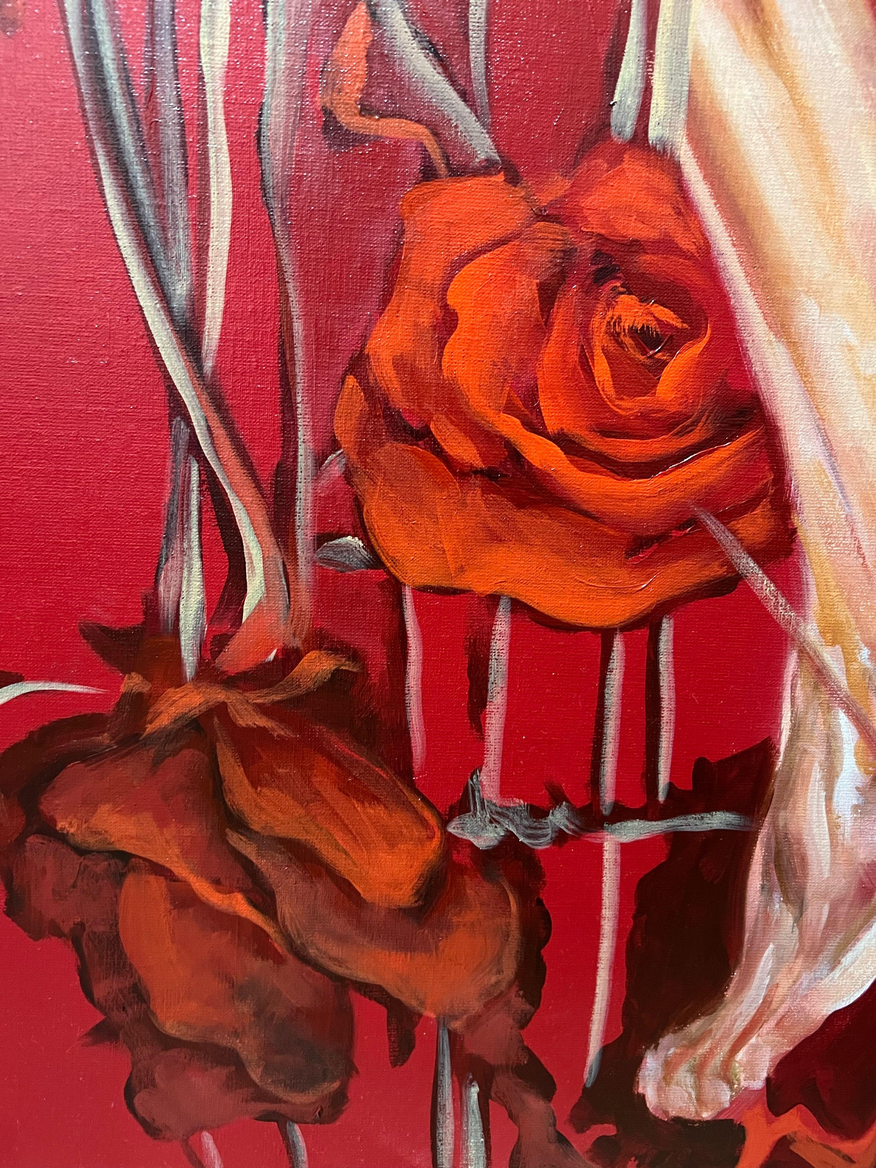 Conexión humana, Pintura, Óleo sobre lienzo en venta 1