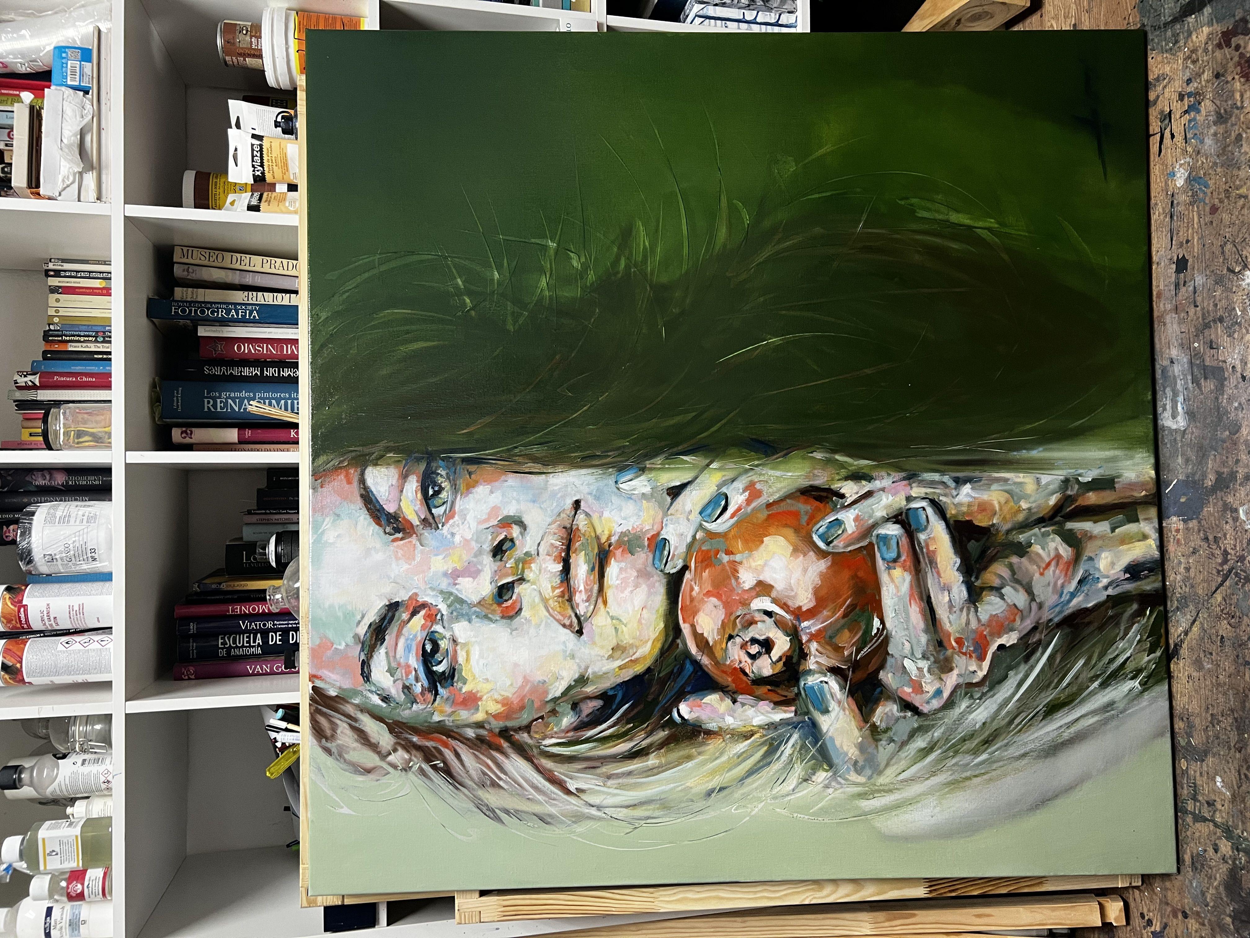 Kasia, Pintura, Óleo sobre lienzo en venta 2