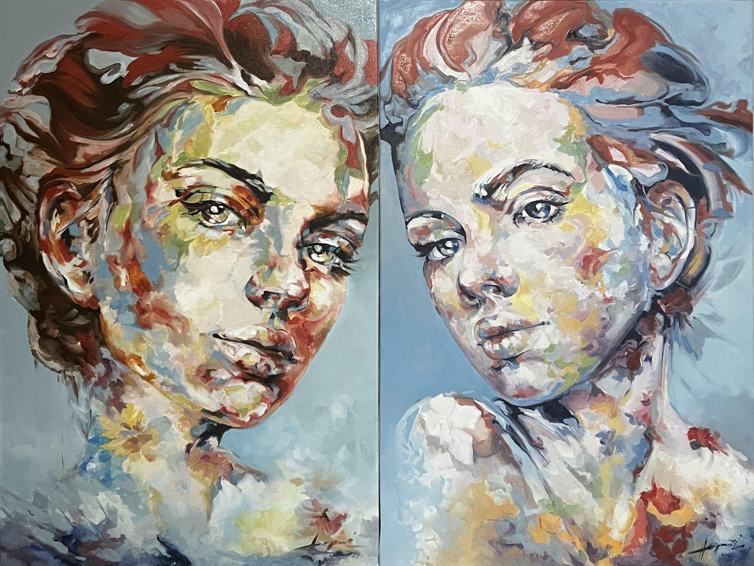 Nicolle, Pittura, Olio su tela in vendita 1