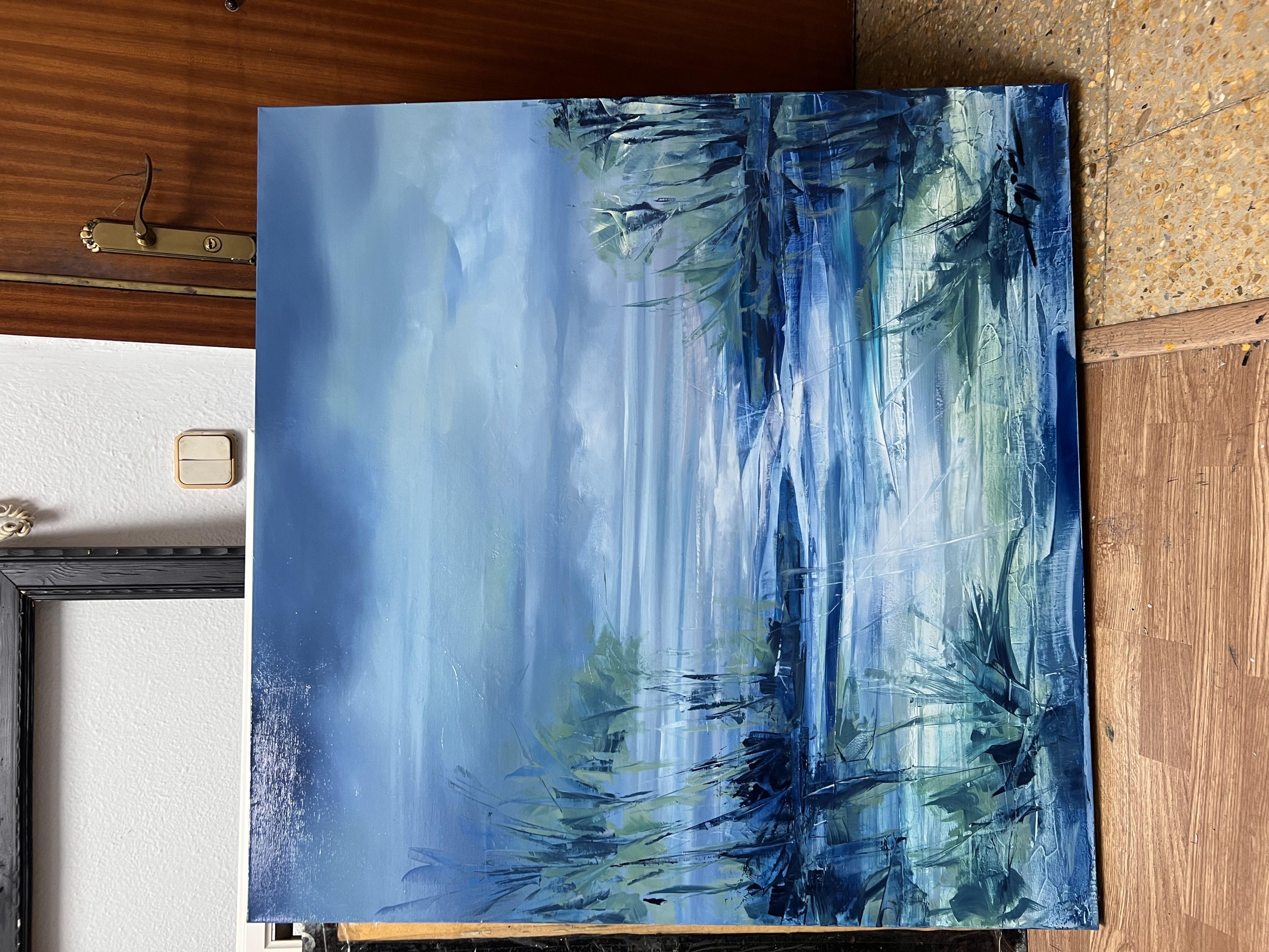Spirito del tempo, Pittura, Olio su tela - Painting Contemporaneo di Anamaria Cepoi