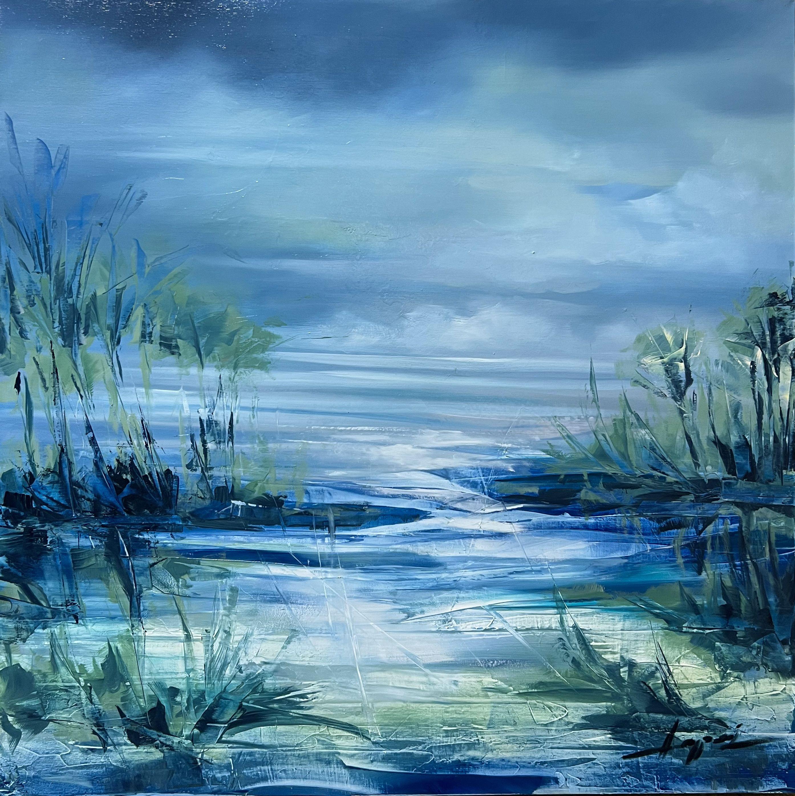 Spirito del tempo, Pittura, Olio su tela - Painting di Anamaria Cepoi