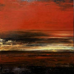 My Sunset Sky, Painting, Oil on Canvas