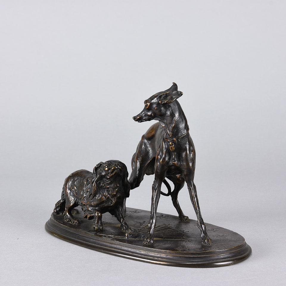 Late 19th Century Anamilier Bronze Entitled 