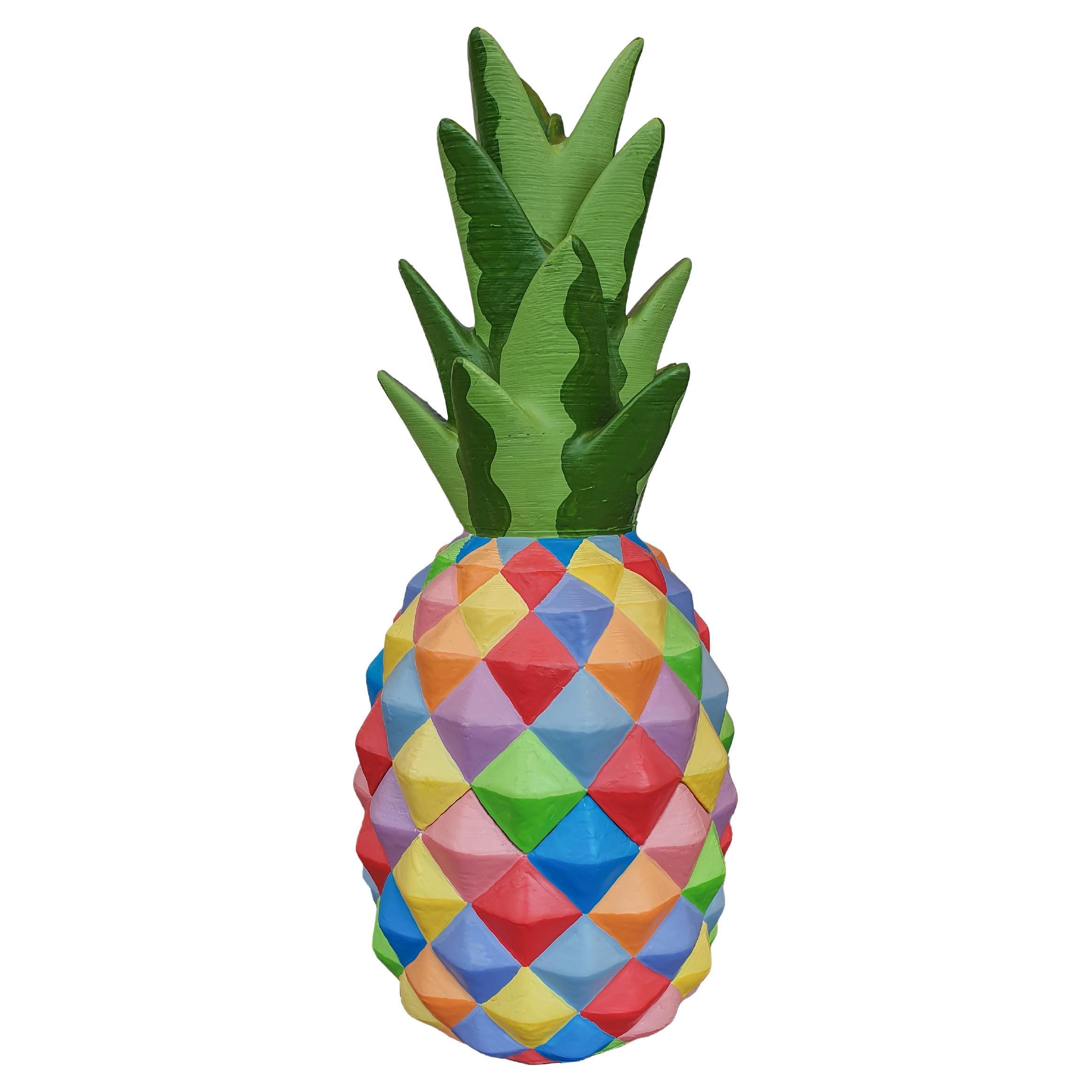 Ananas Multicolore en vente