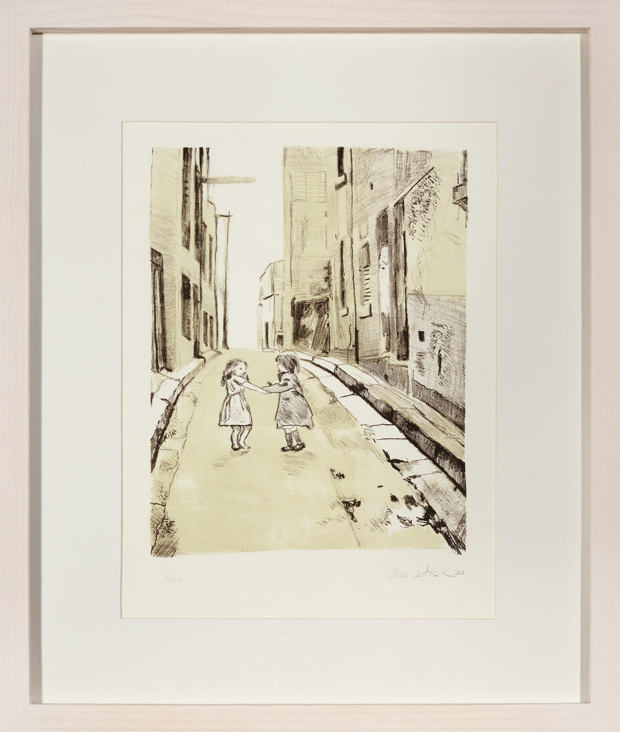 Ananda Kesler Figurative Print - Come Play With Me