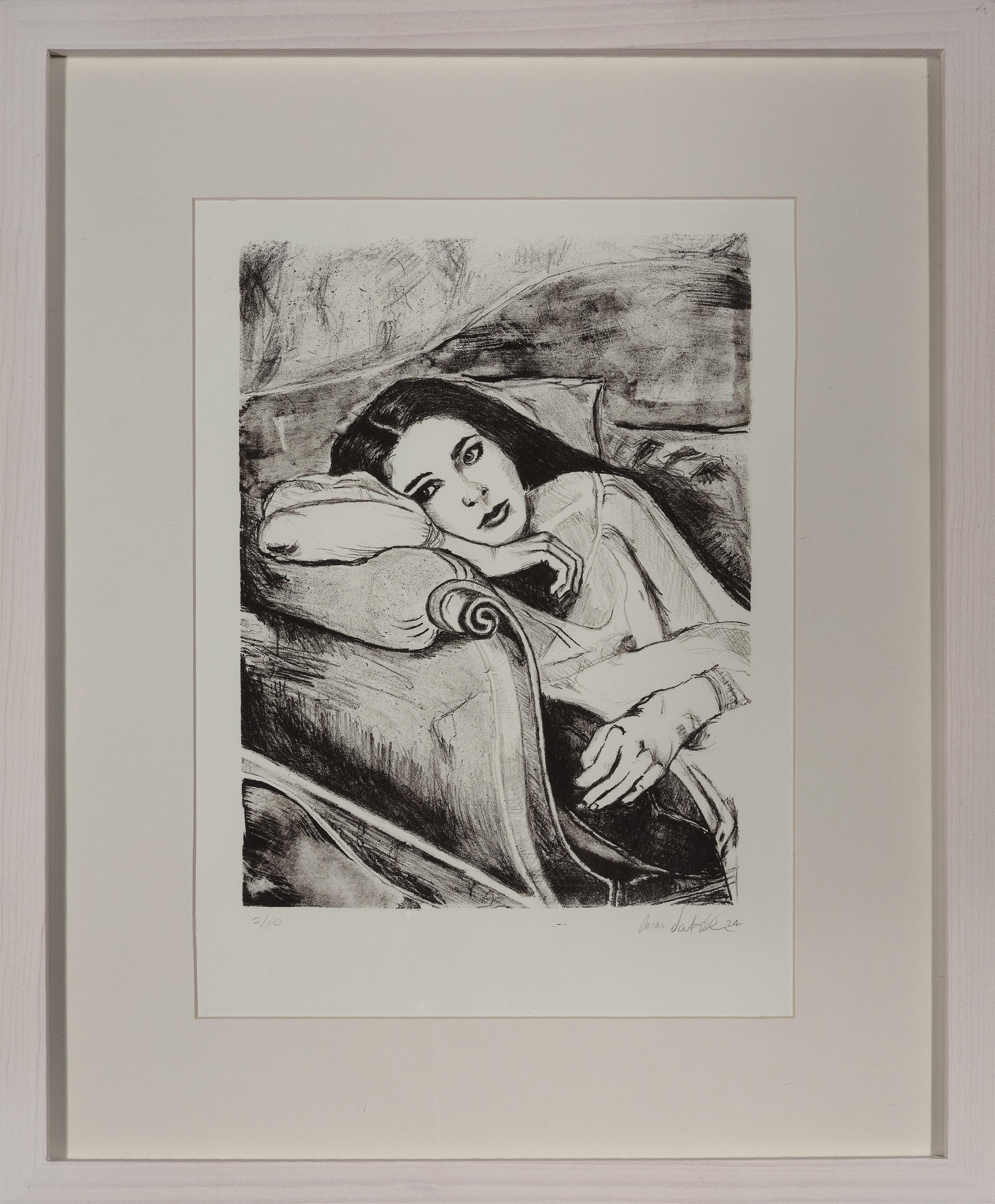 Figurative Print de Ananda Kesler - Tumbona