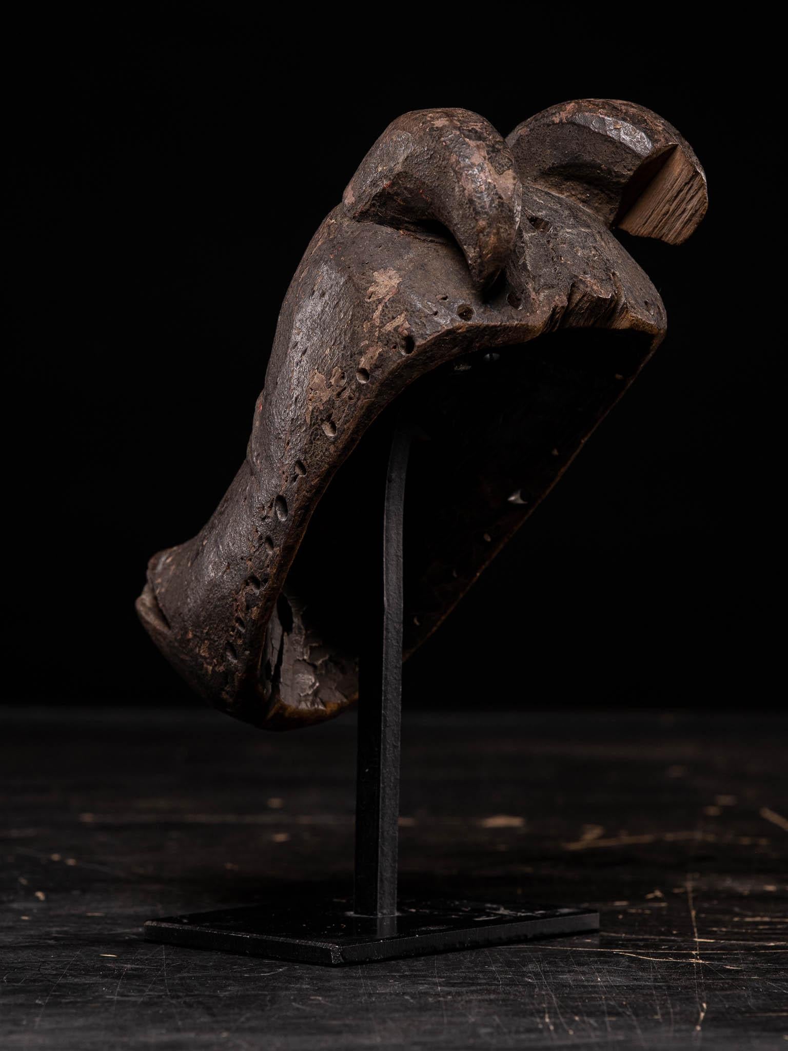 Culto Anang/Ibibio Ekpo Danza de los antepasados Máscara Pueblo Anang/Ibibio Nigeria Tallado a mano en venta