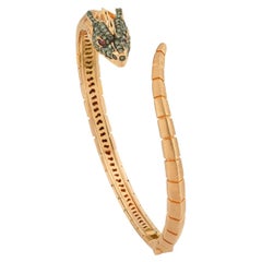 Ananta Sesha-Armband aus 14 Karat Roségold mit cognacfarbenem Diamant