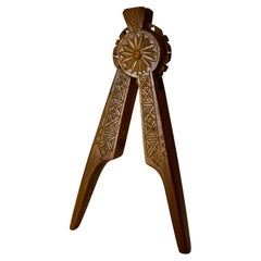 Un cascanueces antiguo de madera - Francia principios del XX