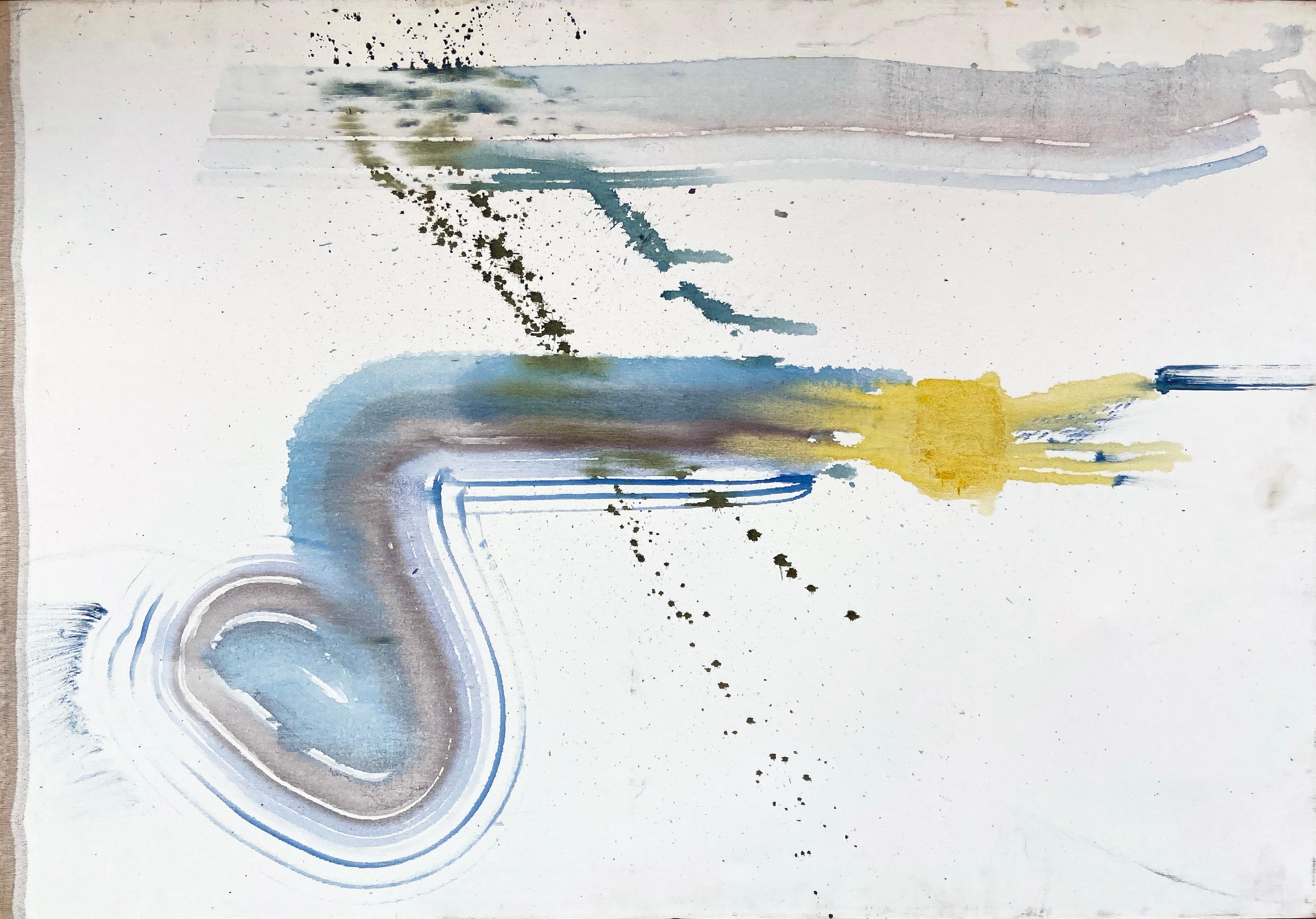 Abstrakte Figur (Abstrakter Expressionismus), Painting, von Anastasia Aureum