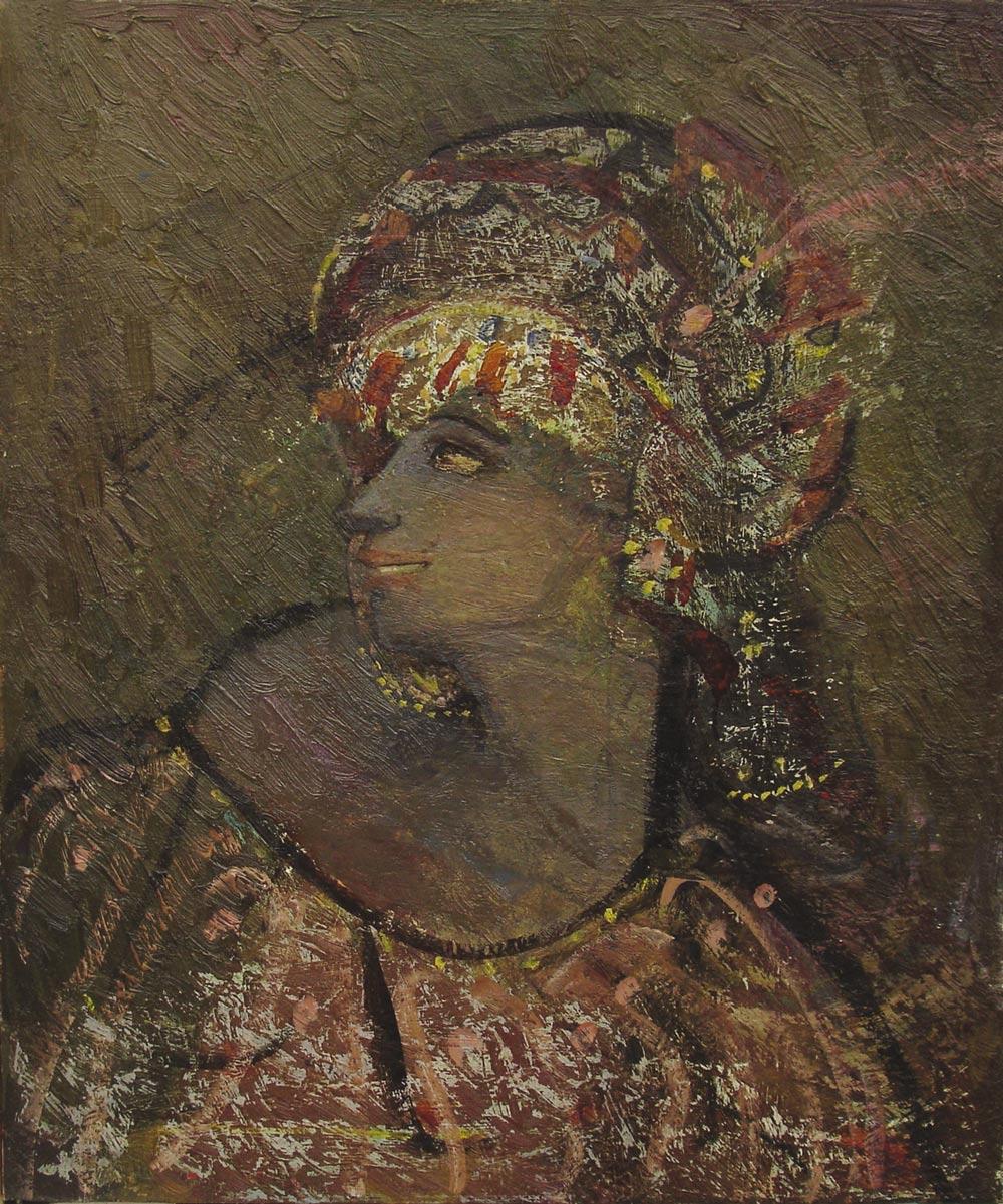 Anastasia Aureum Figurative Painting - female portrait