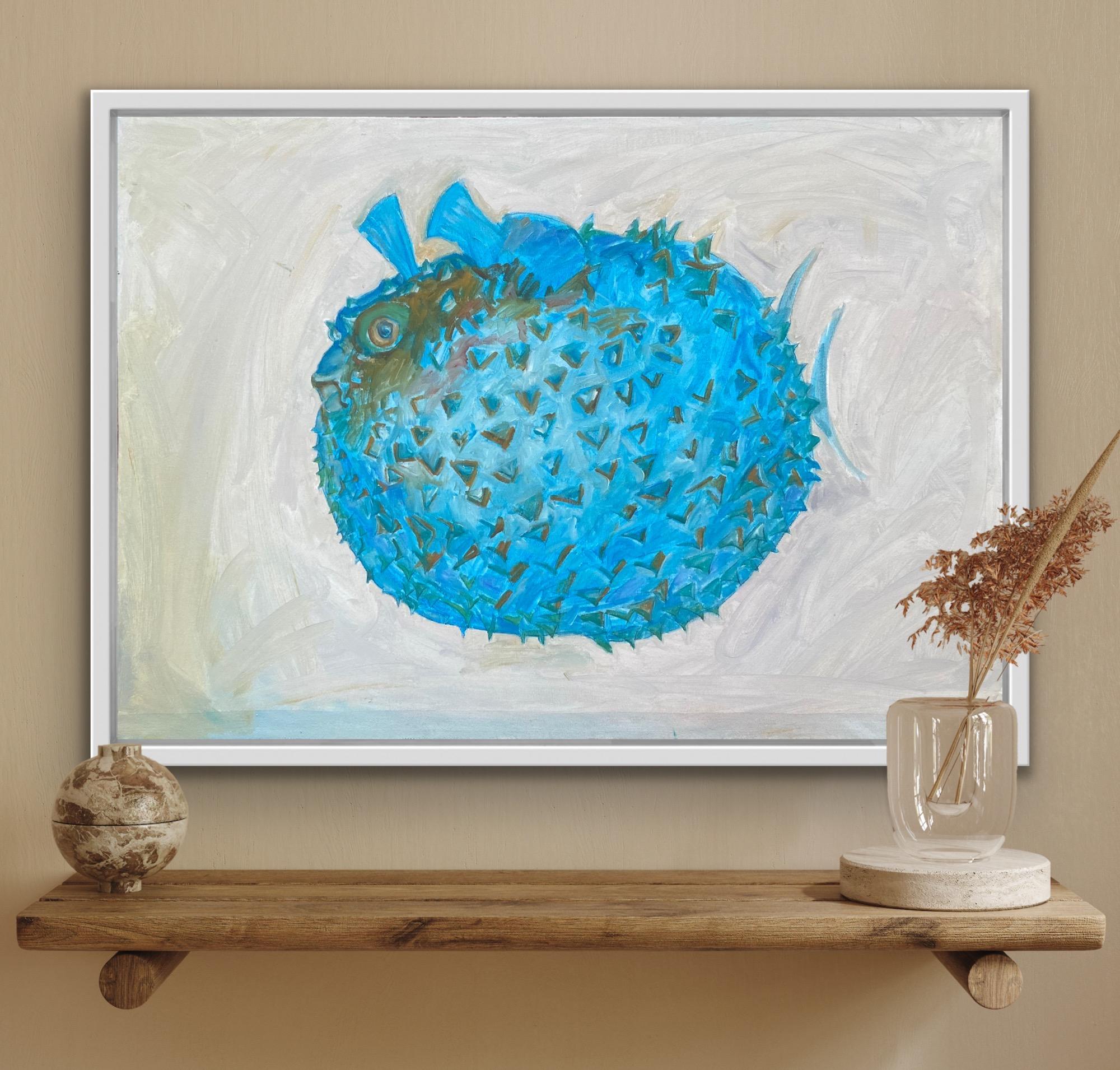 Fish - Expressionist Painting by Anastasia Aureum