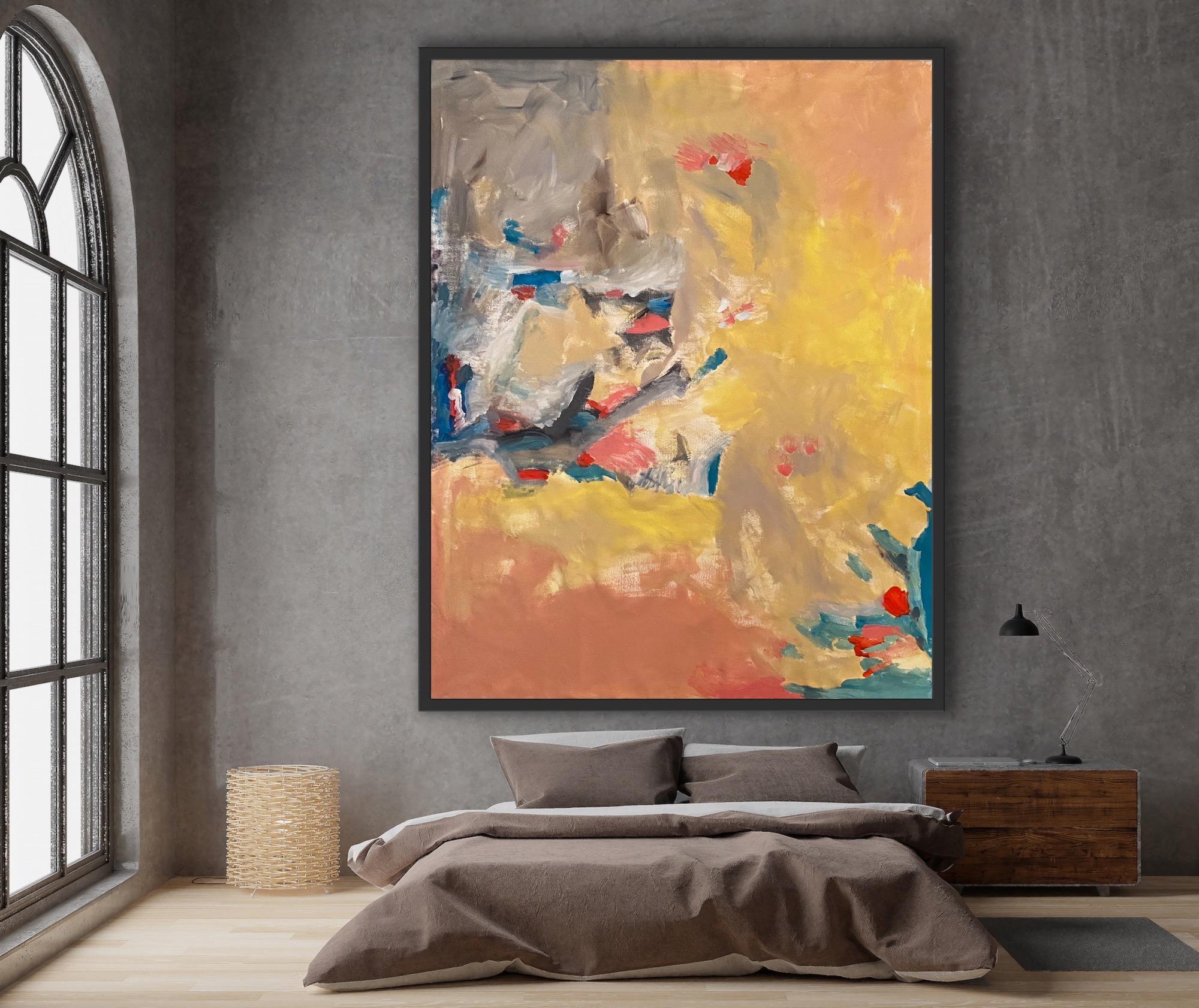Infinite prosperity - Abstract Expressionist Painting by Anastasia Aureum