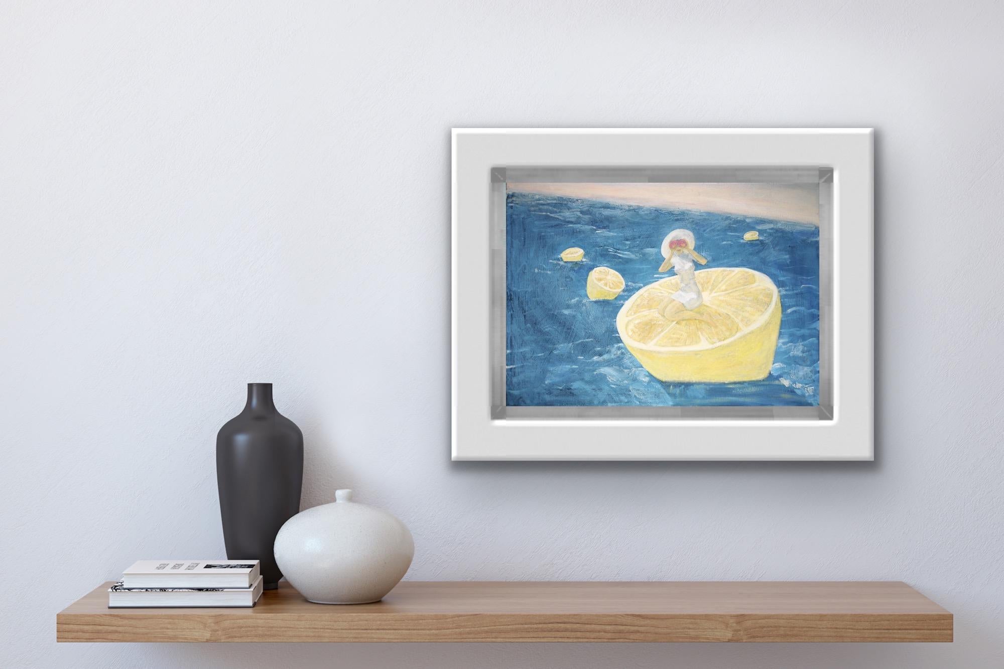 art de cuisine imprimé citron en vente 2