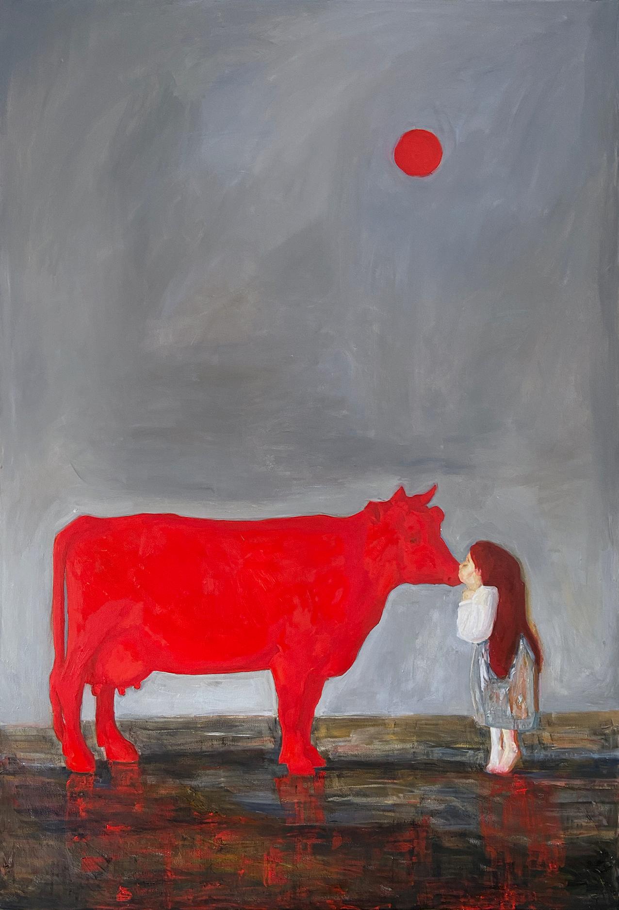 Amour - Painting de Anastasia Aureum