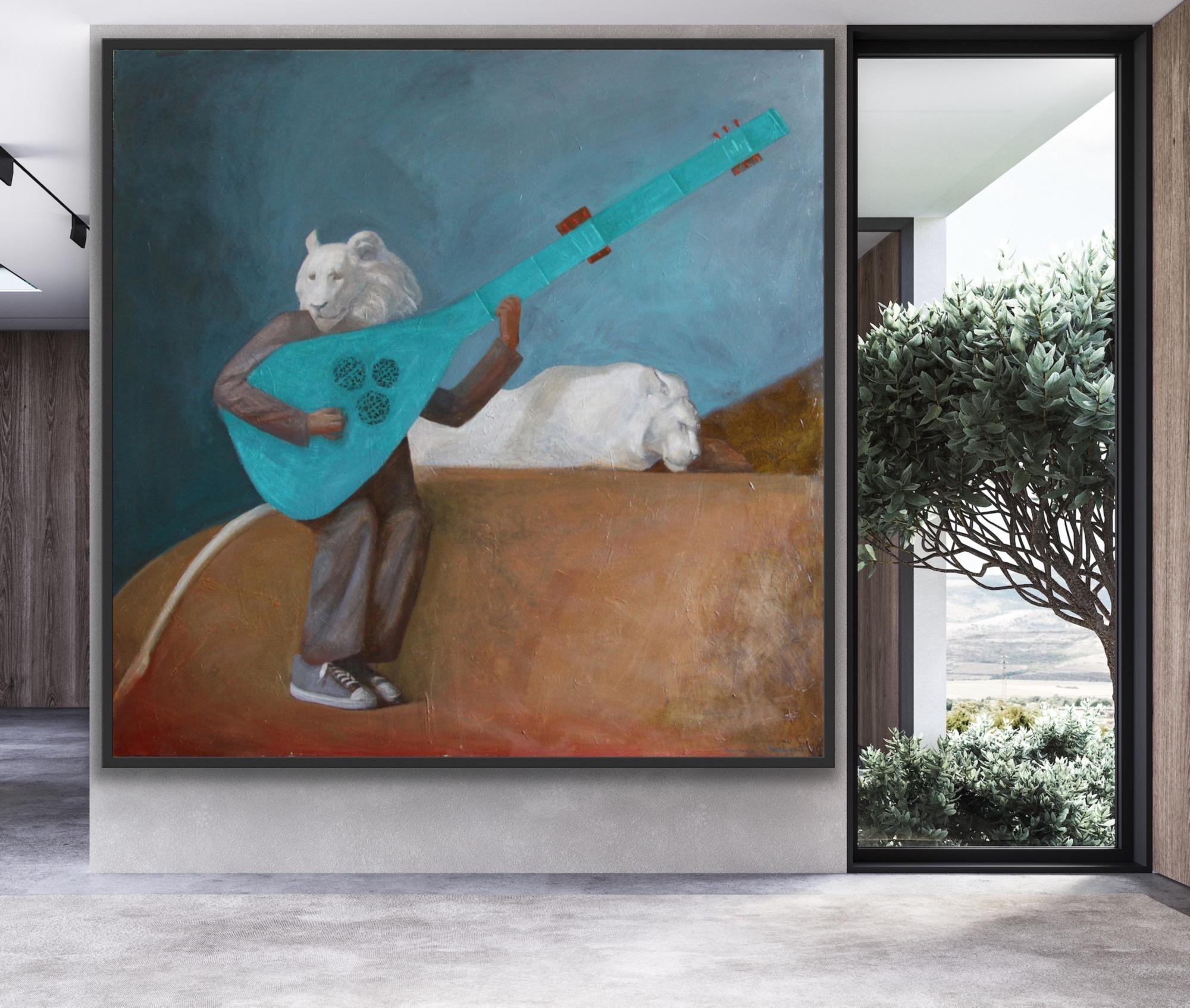 


The item is located in central London, United Kingdom.
The painting will be shipped rolled

without stretcher bars, unframed.
It is possible to ship this item stretched and framed.
Please, feel free to contact us for further details.
original oil