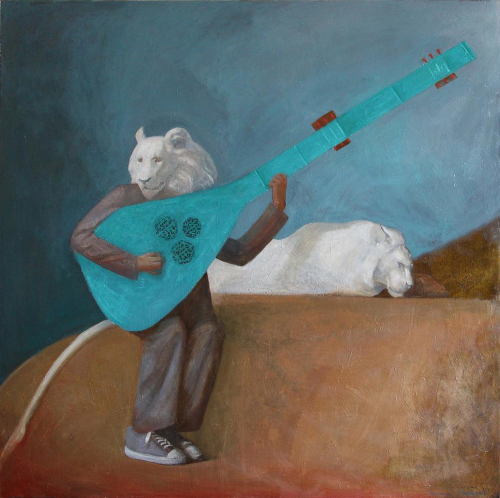 Anastasia Aureum Animal Painting - Love