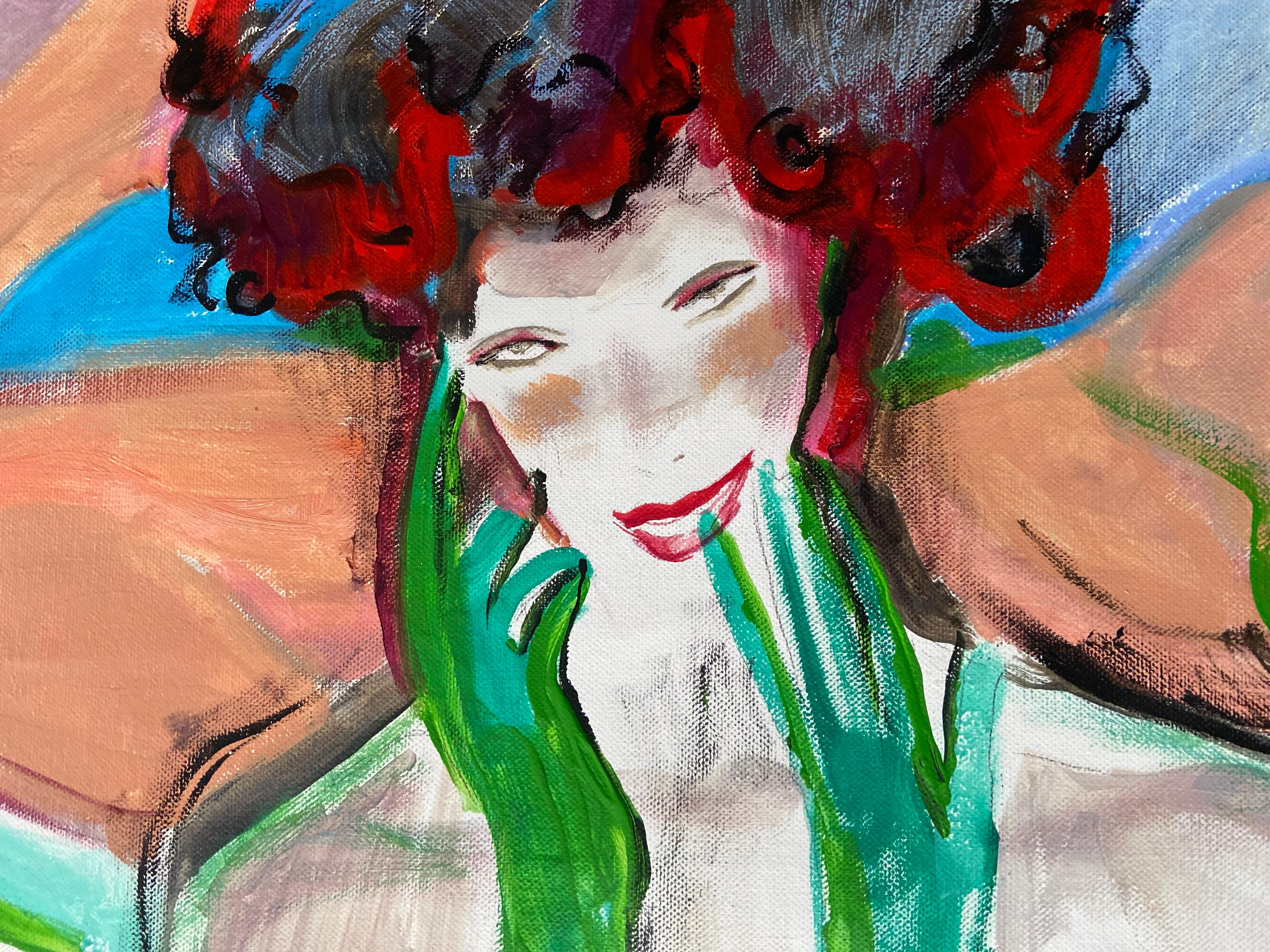 amanti (after) Egon Schiele Klimt vienna secessione in vendita 5
