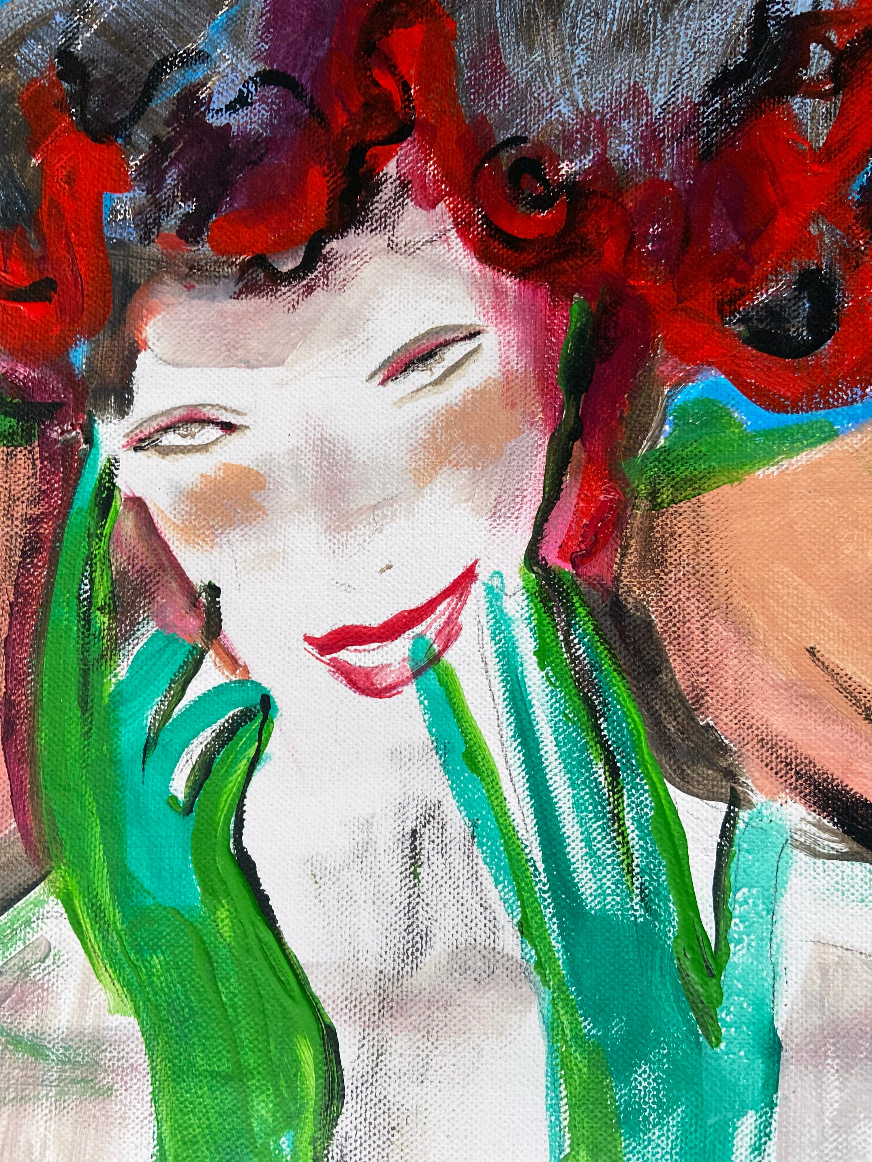 amanti (after) Egon Schiele Klimt vienna secessione in vendita 11