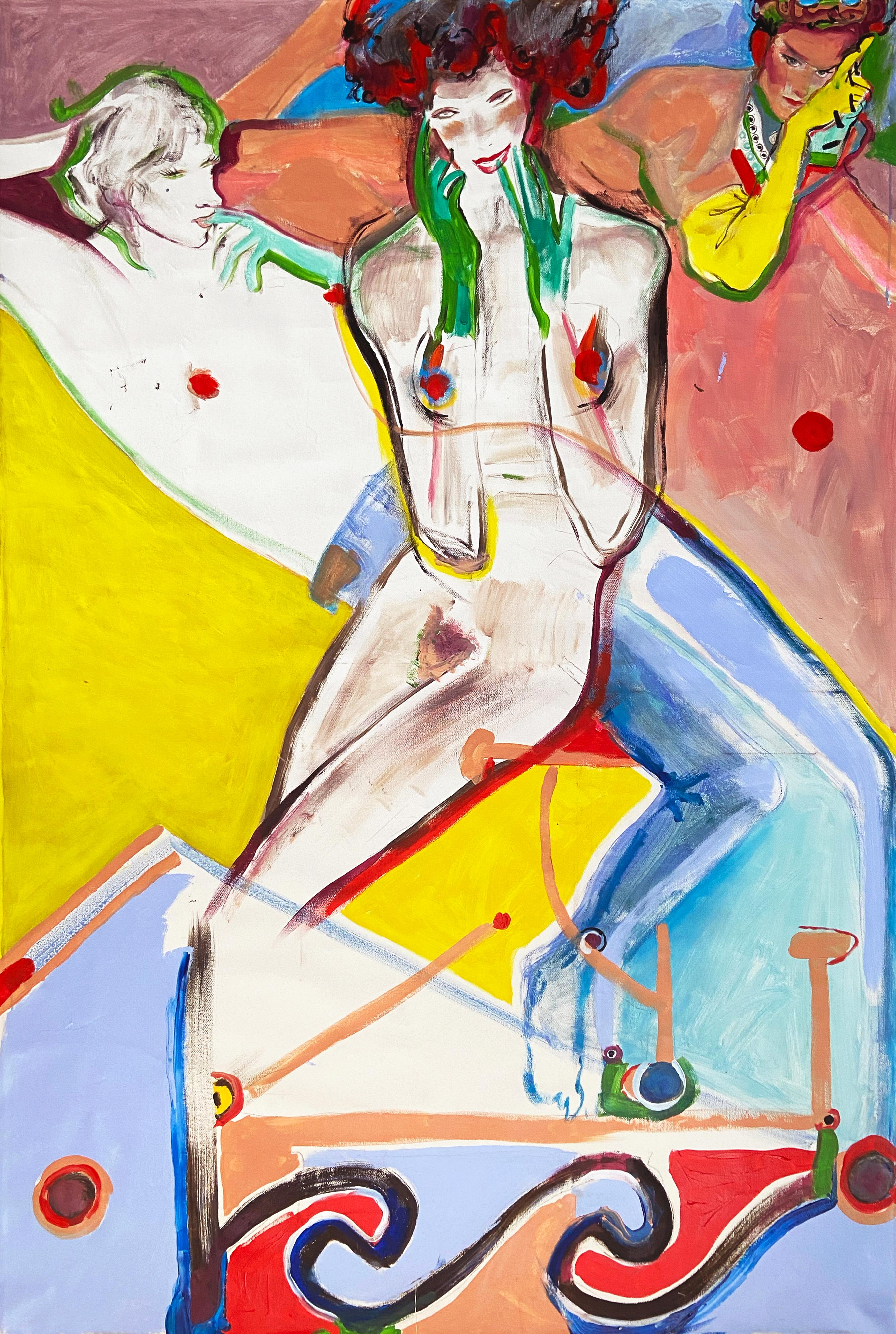 lovers - Painting by Anastasia Aureum
