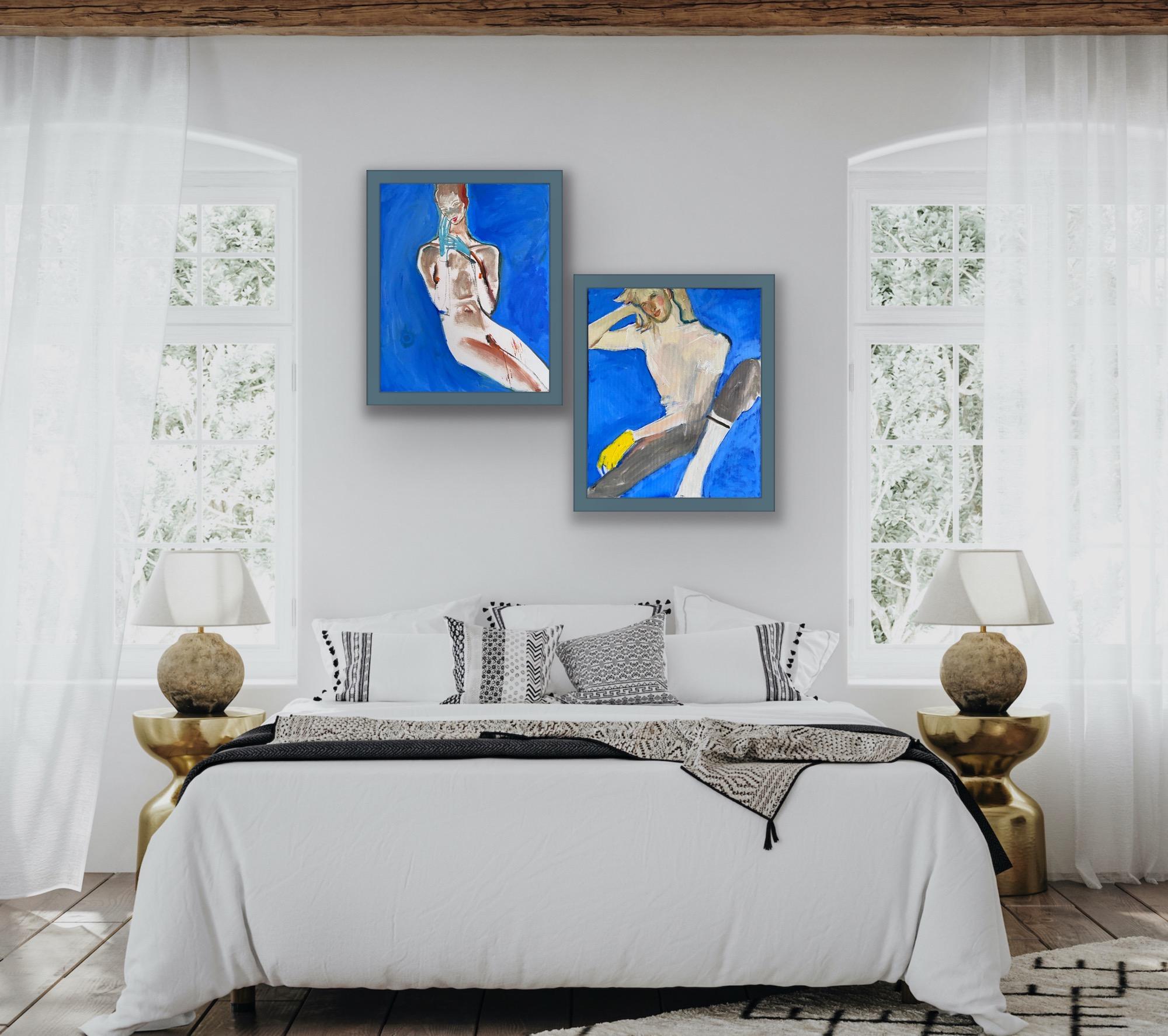 lovers – Painting von Anastasia Aureum