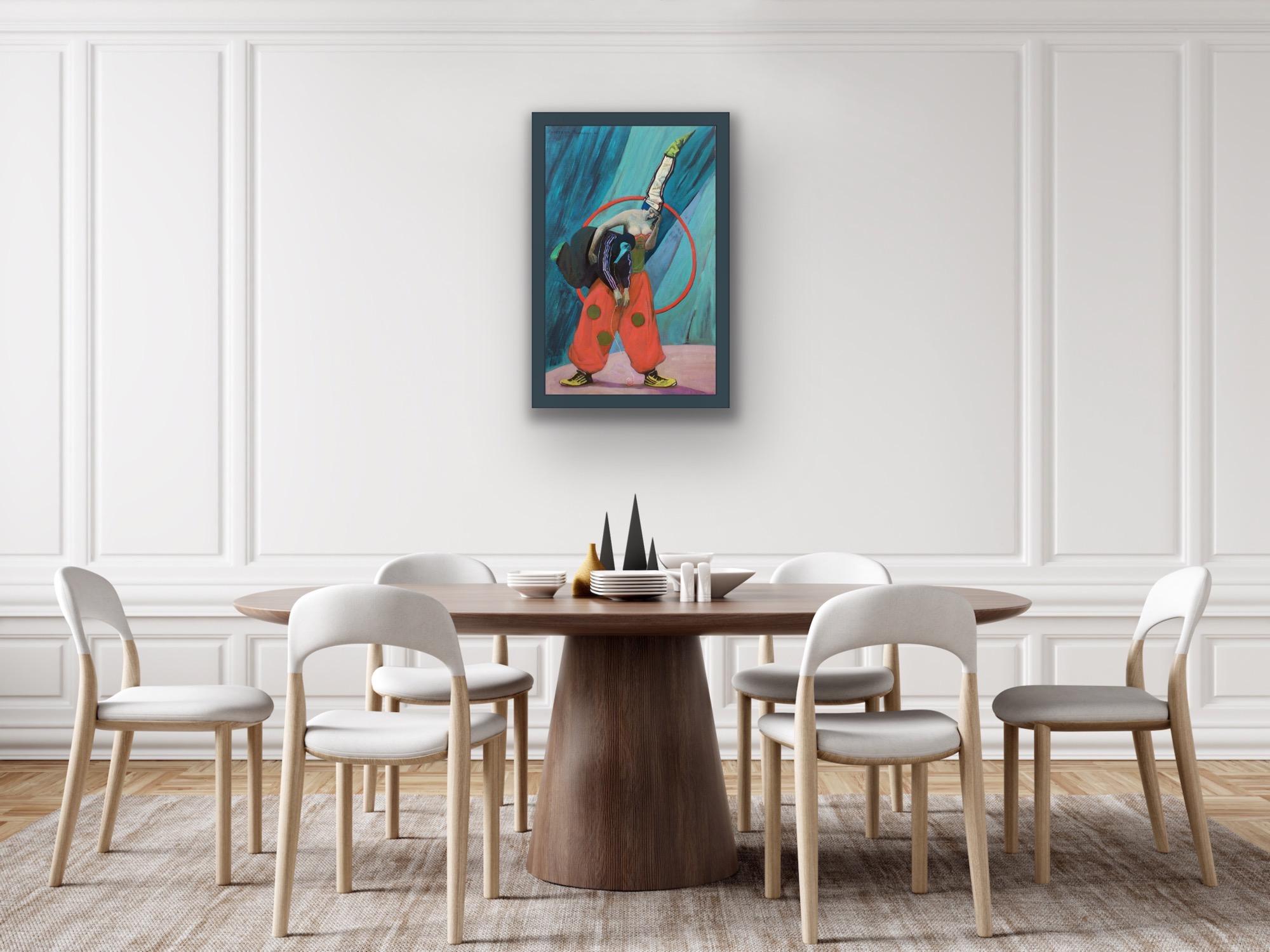lovers - Contemporary Painting by Anastasia Aureum