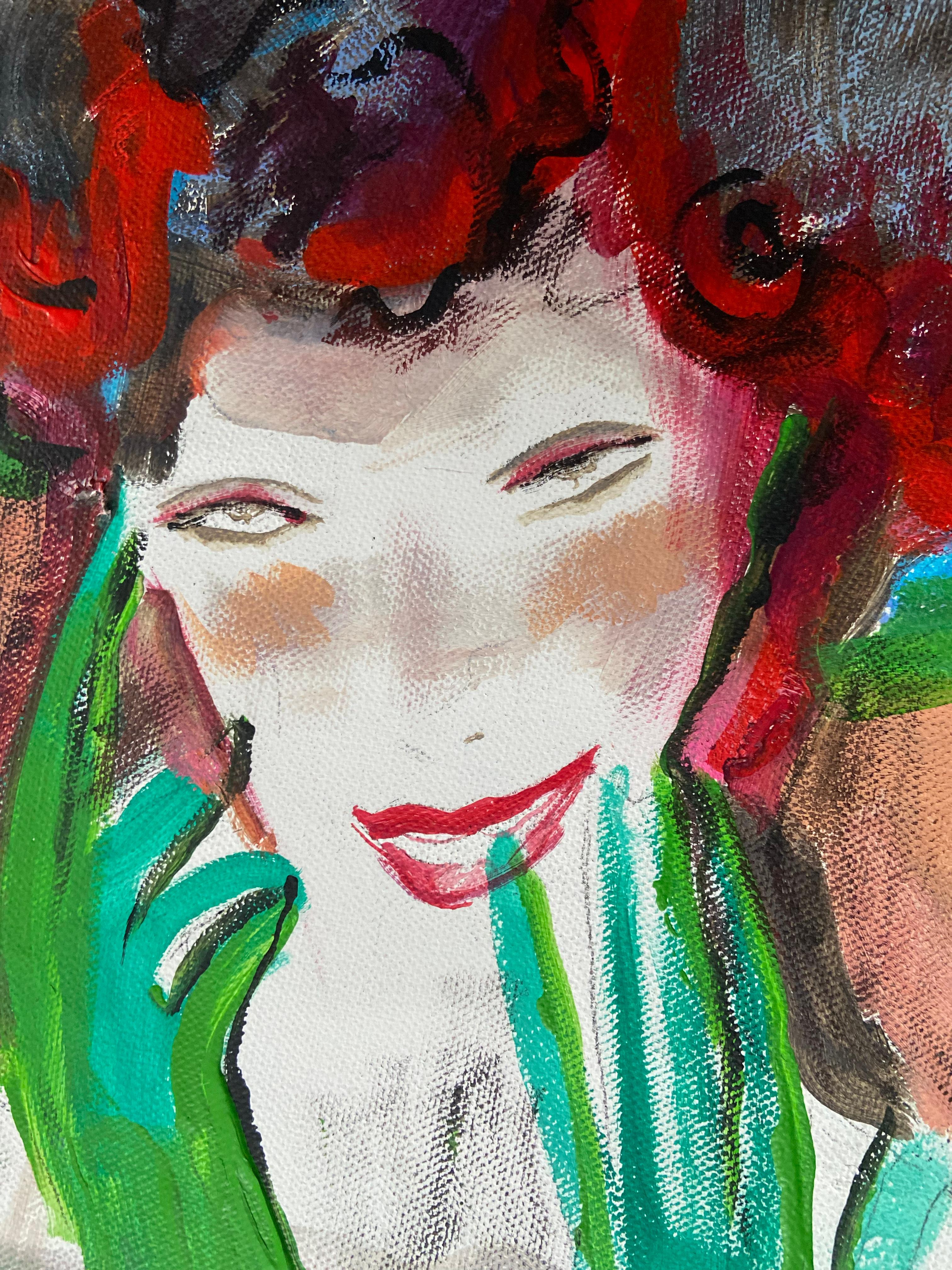 Figurative Painting di Anastasia Aureum - amanti