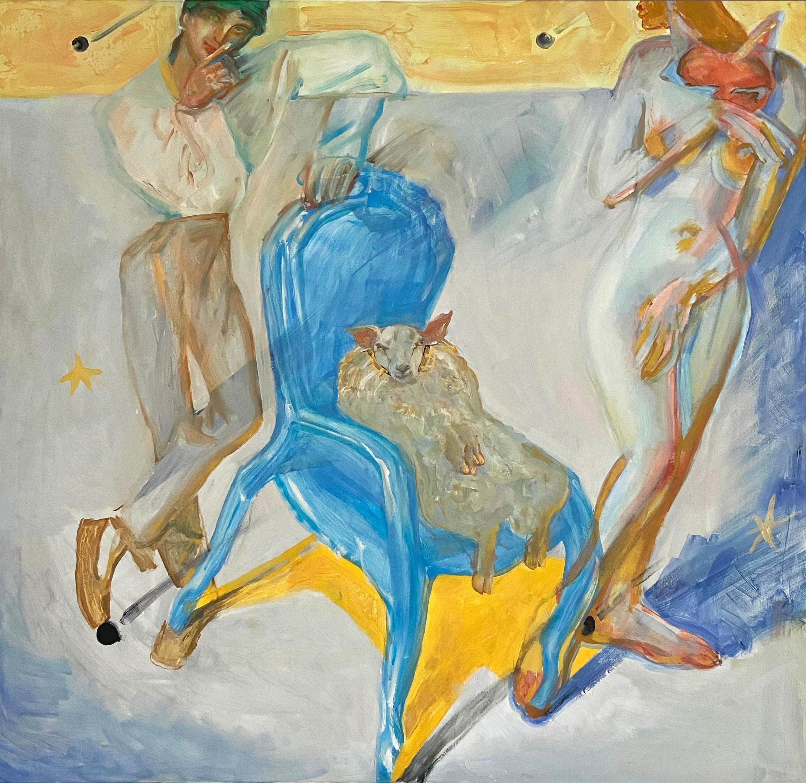 Anastasia Aureum Figurative Painting - Lovers