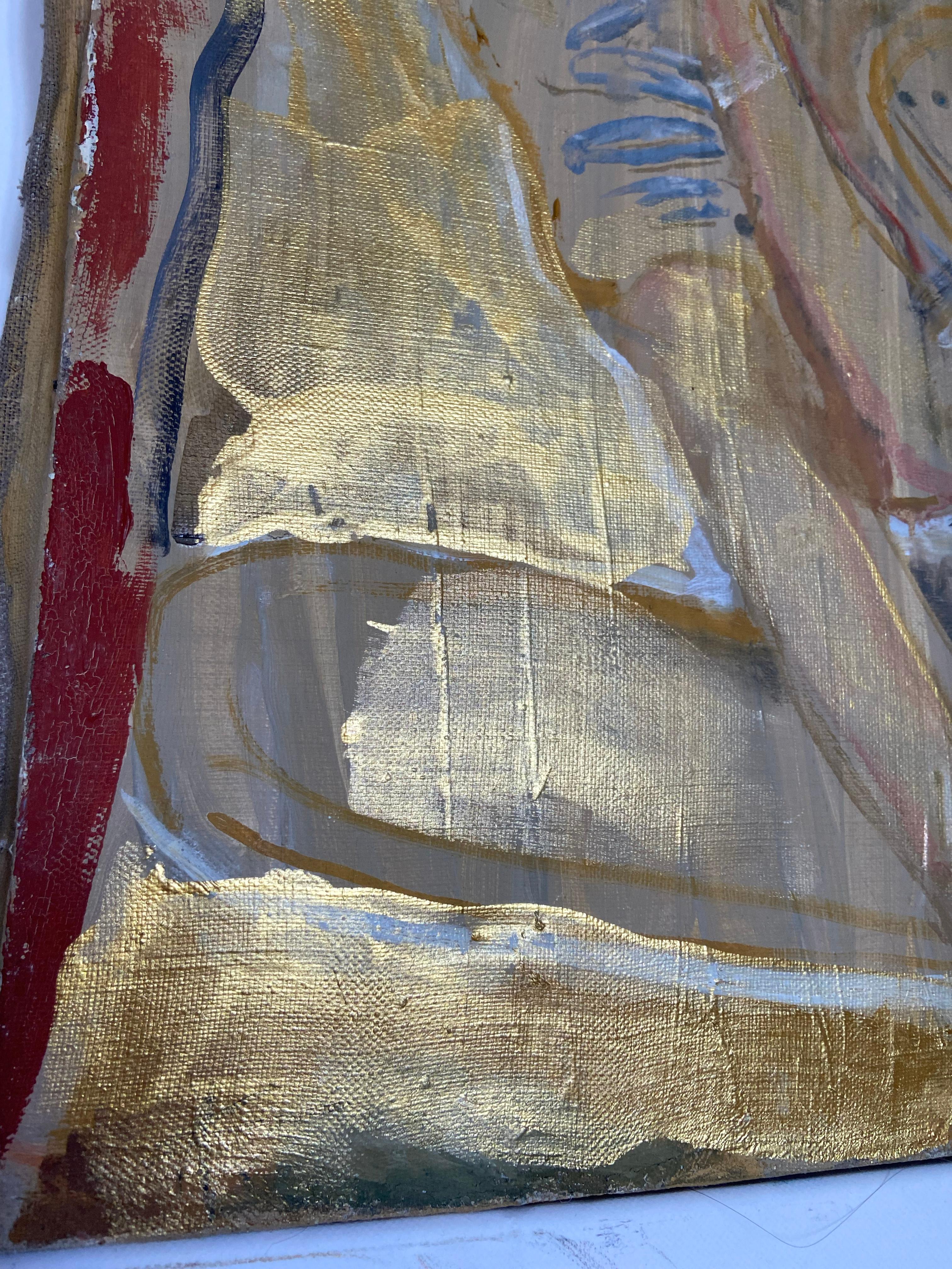Lovers in gold For Sale 6
