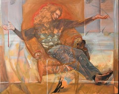 Metamorphosis Oil Painting, Realist Style, 21st Century, Signed