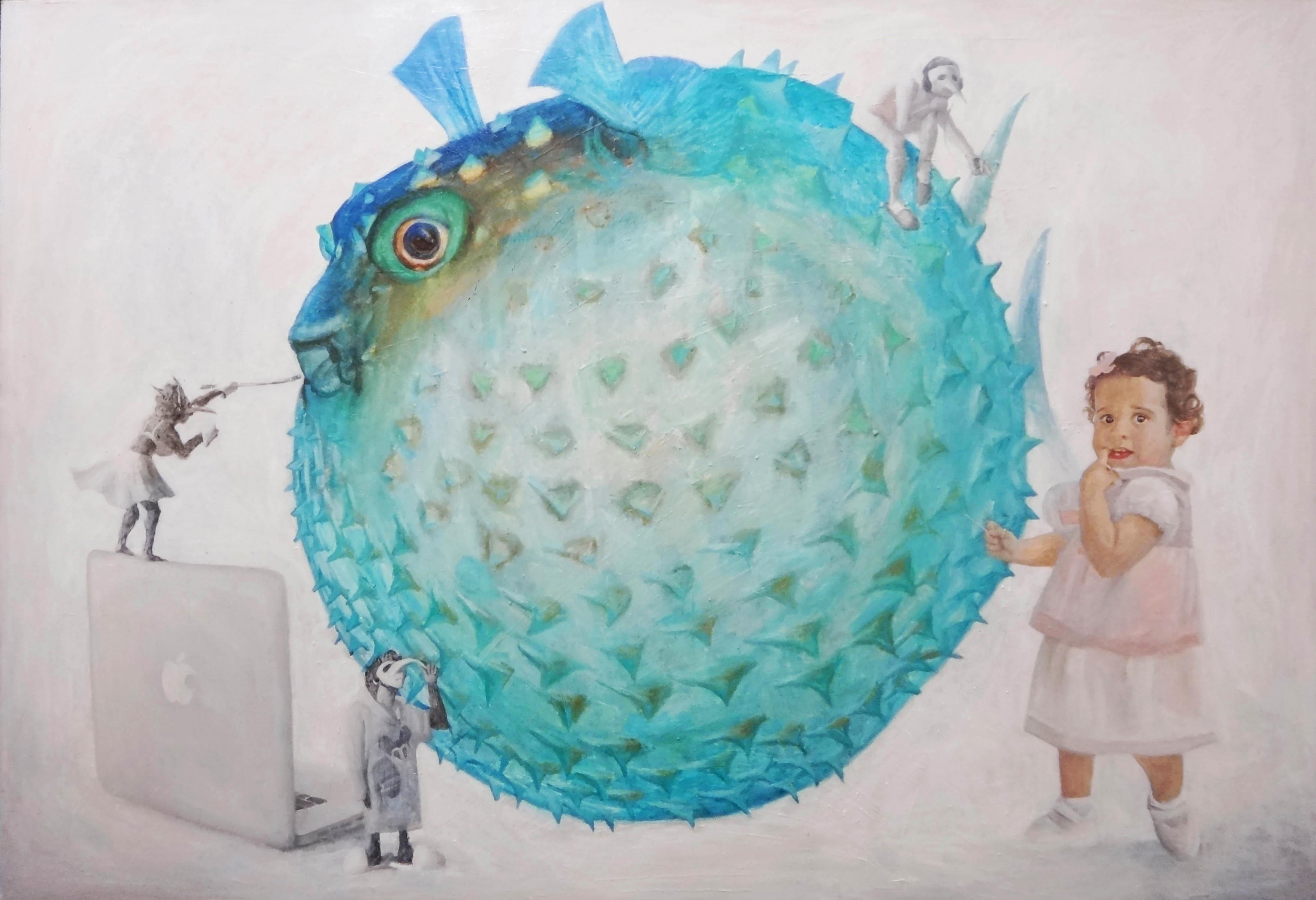 Network - Painting by Anastasia Aureum