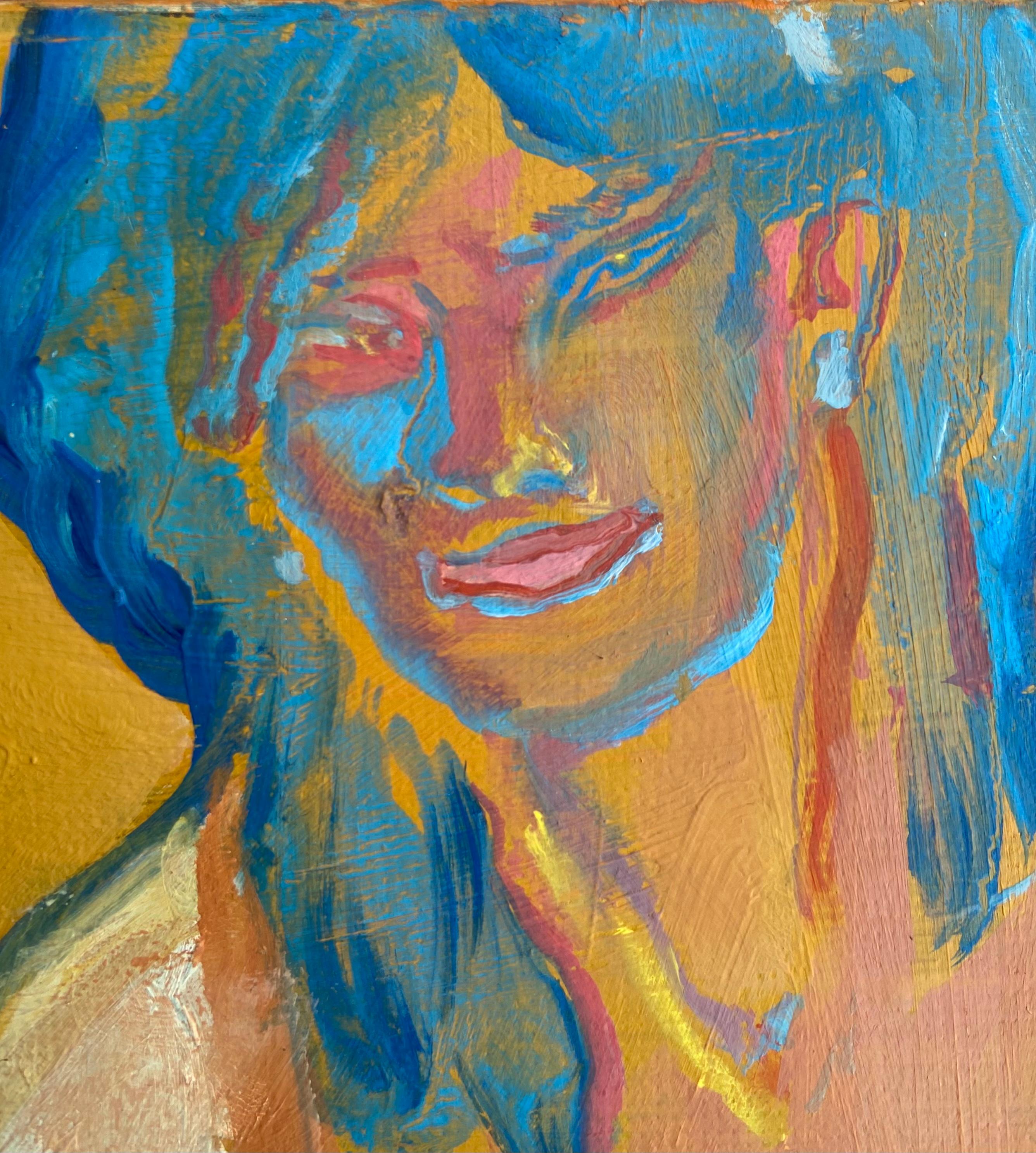 ritratto Boy Egon - Painting di Anastasia Aureum