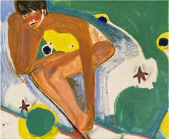portrait  boy (after) Egon Schiele Klimt vienna secession