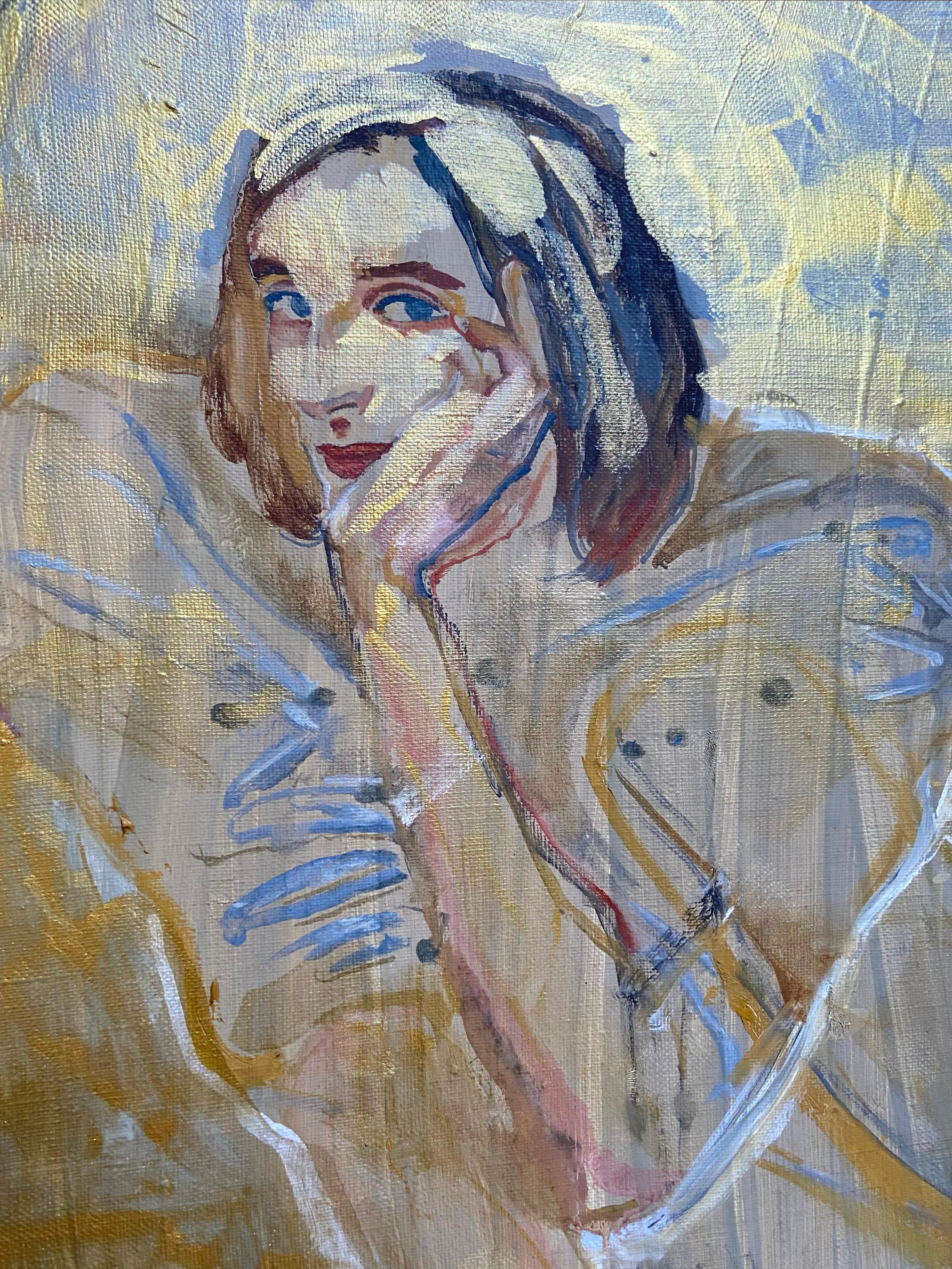 Porträt weiblich im Angebot 10