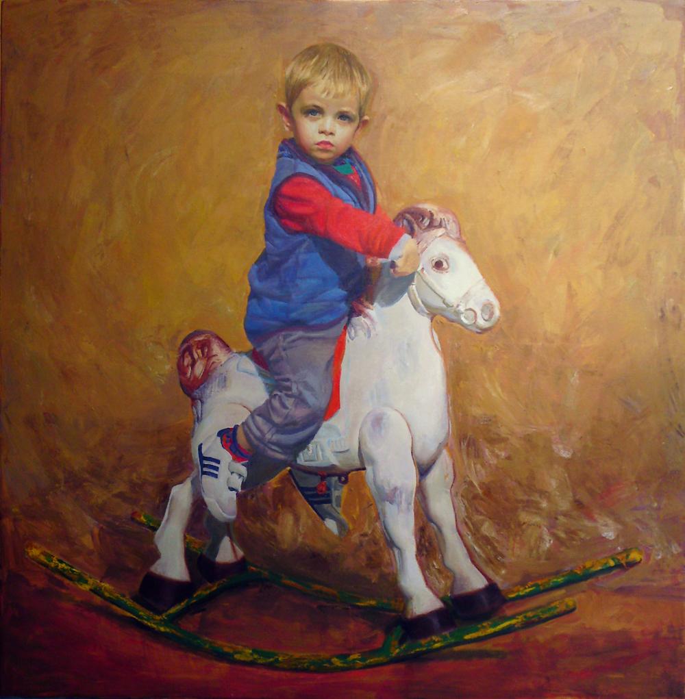 Portrait Painting Anastasia Aureum - cavalier