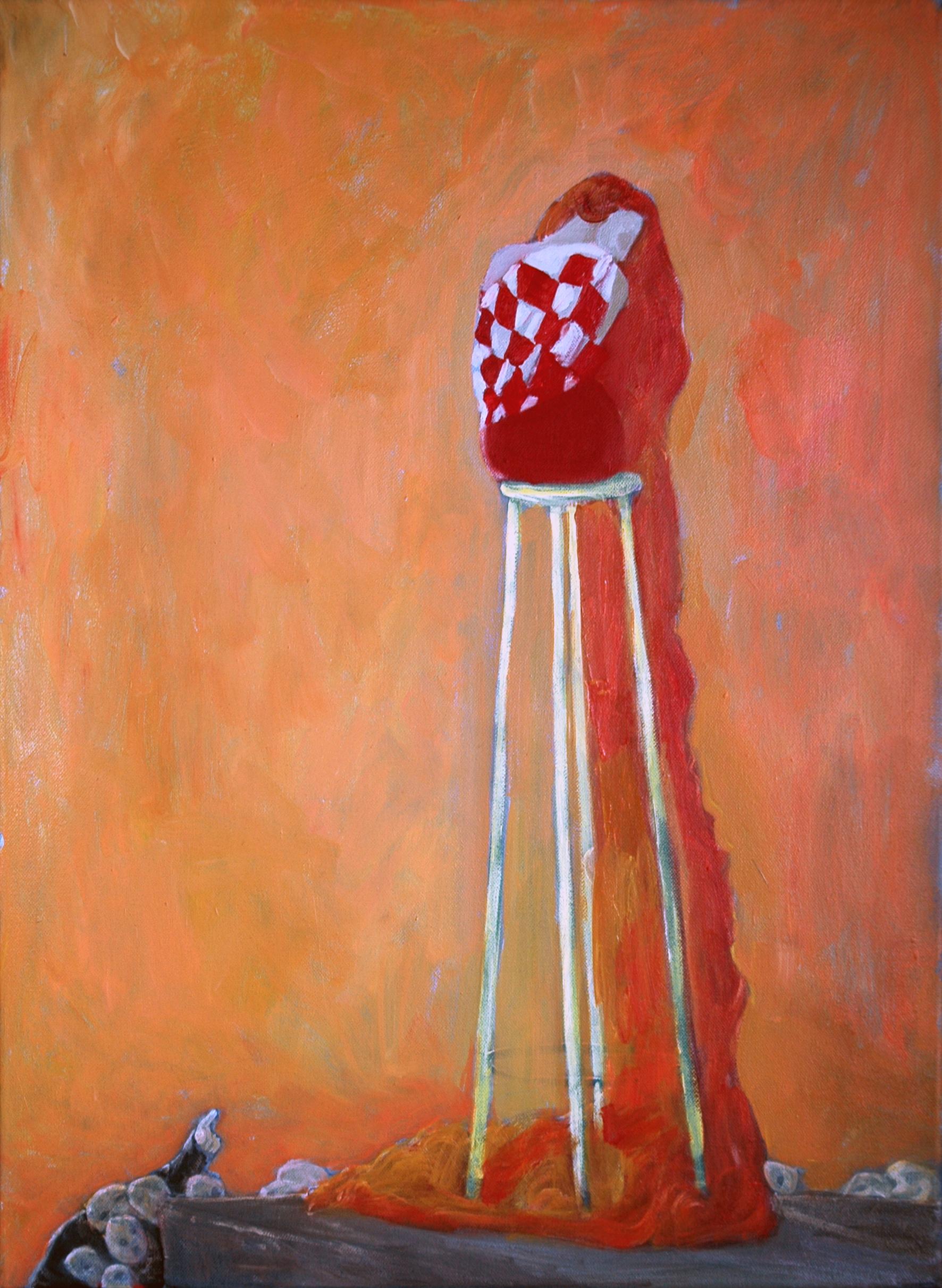 sometimes – Painting von Anastasia Aureum