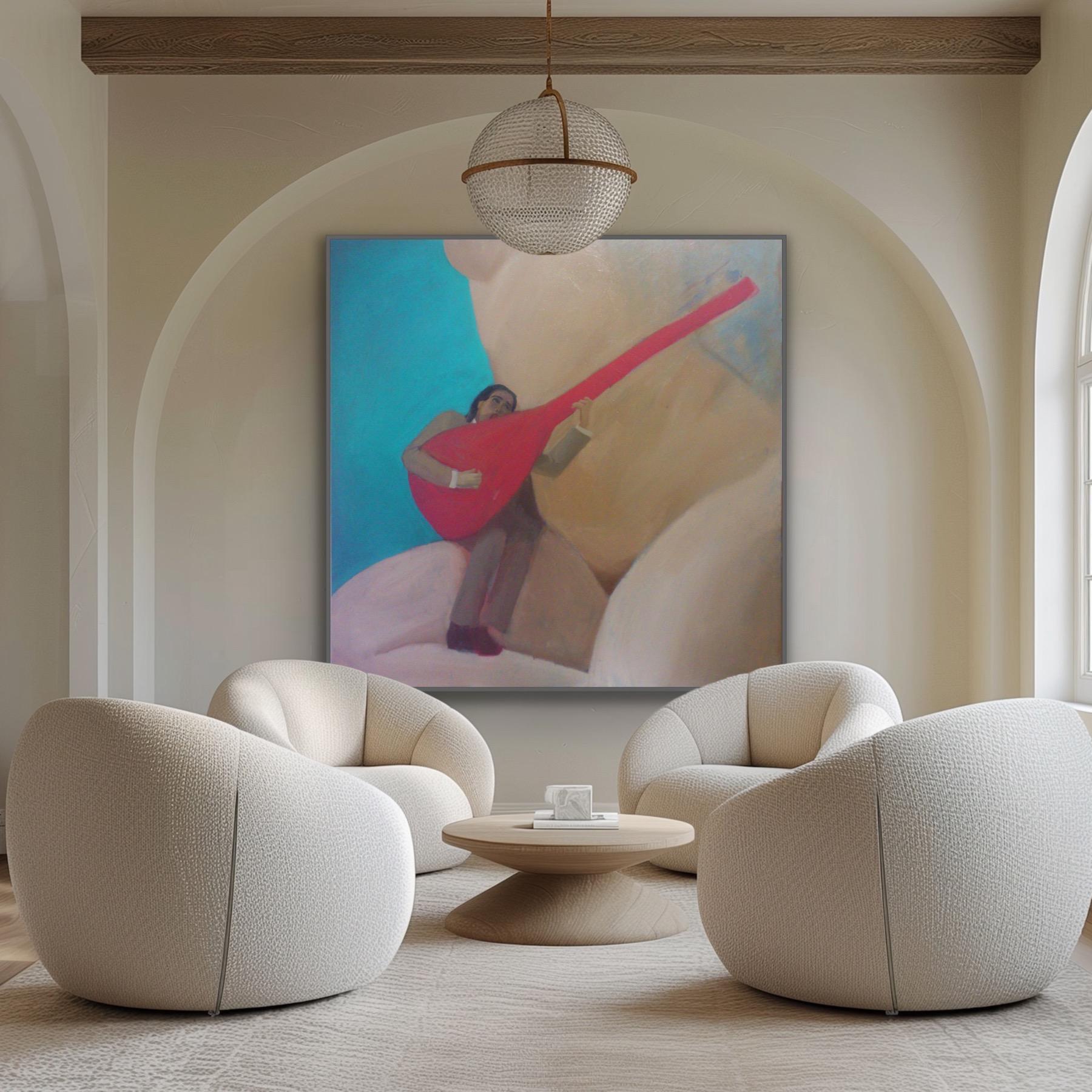 Song - Contemporary Painting by Anastasia Aureum