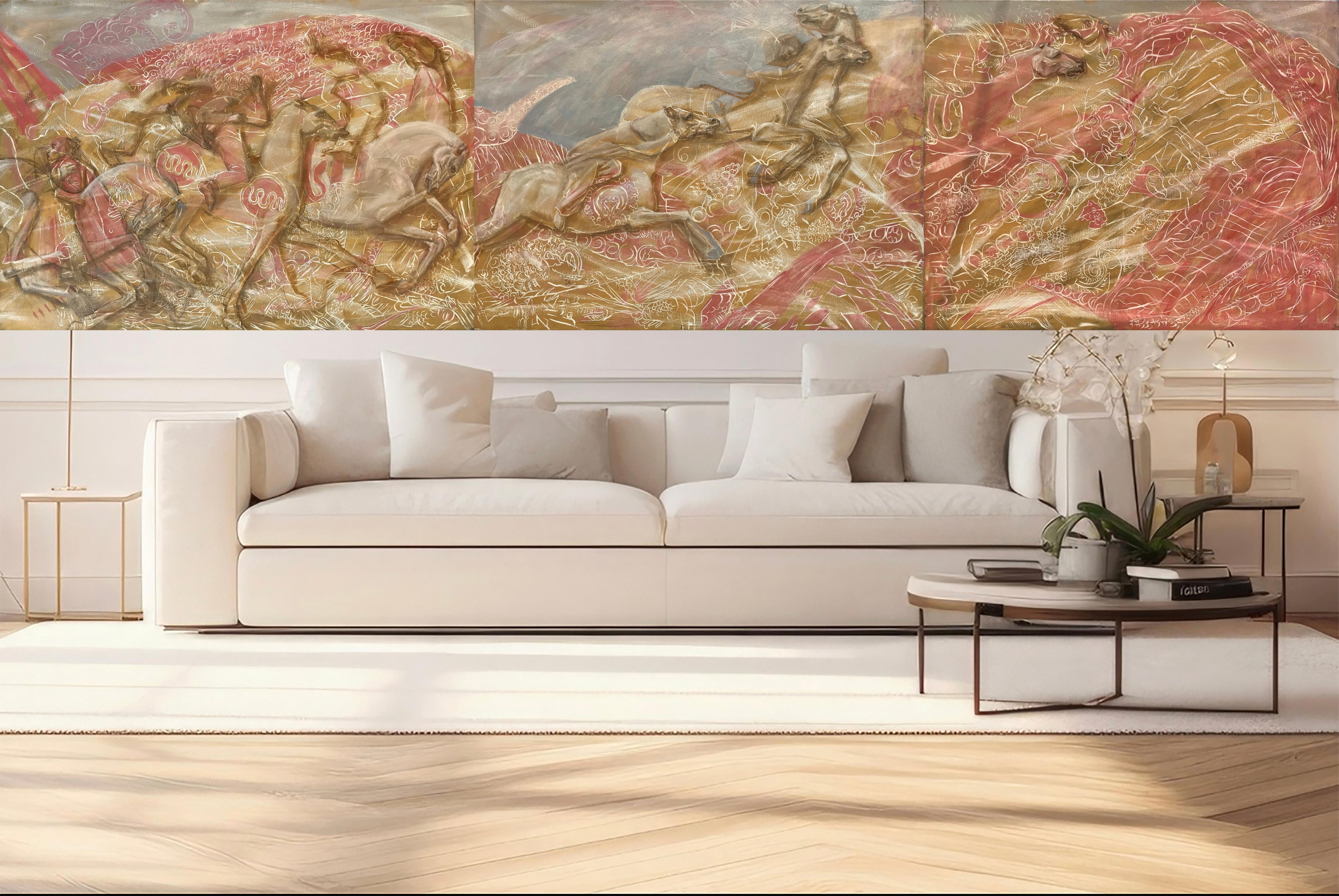 the circle of life - Painting de Anastasia Aureum