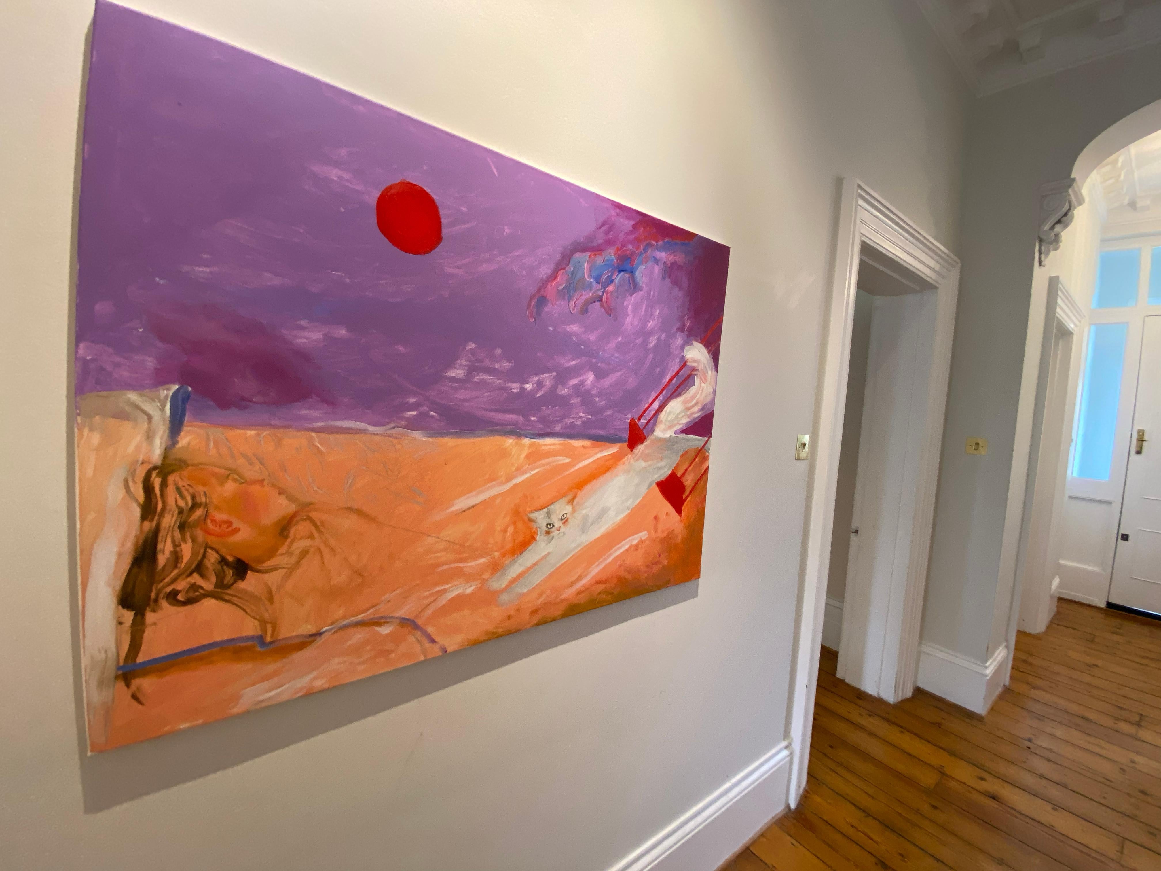 Was ist Liebe? (Surrealismus), Painting, von Anastasia Aureum