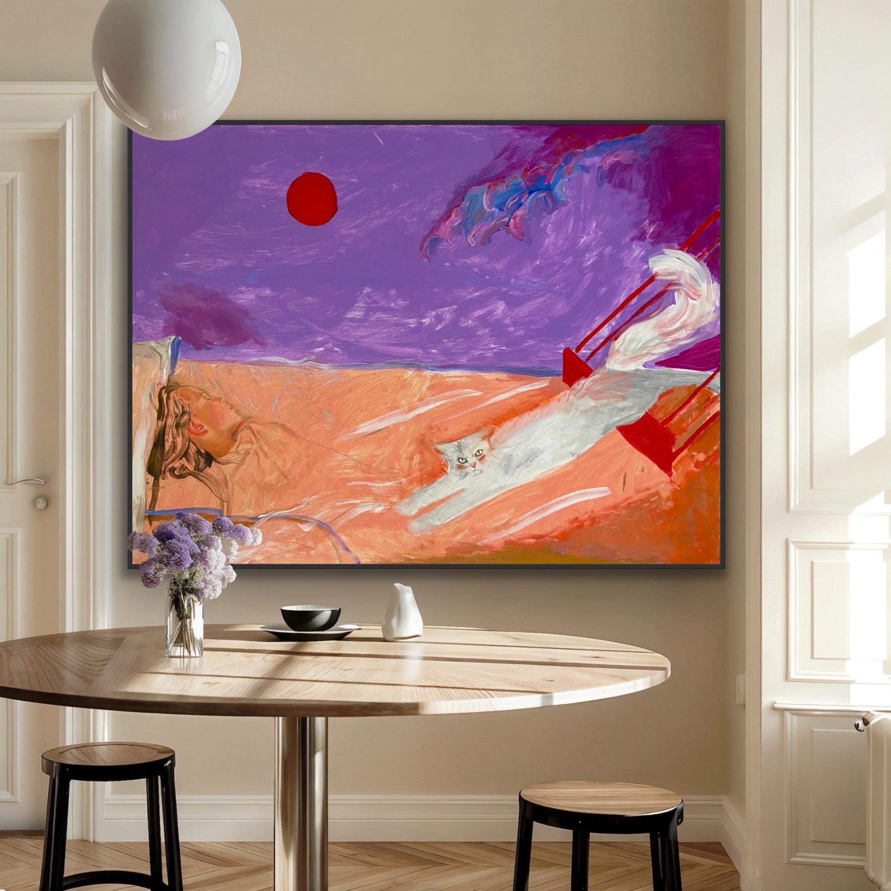 Was ist Liebe? (Pink), Nude Painting, von Anastasia Aureum