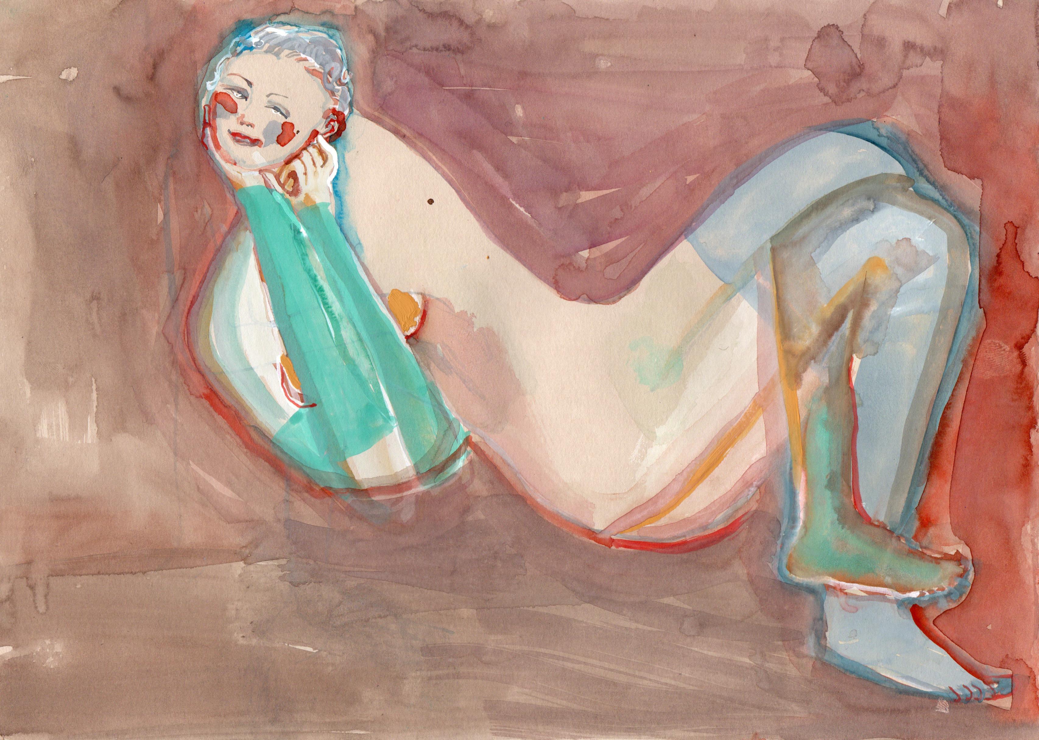 Anastasia Aureum Nude Print - erotic print