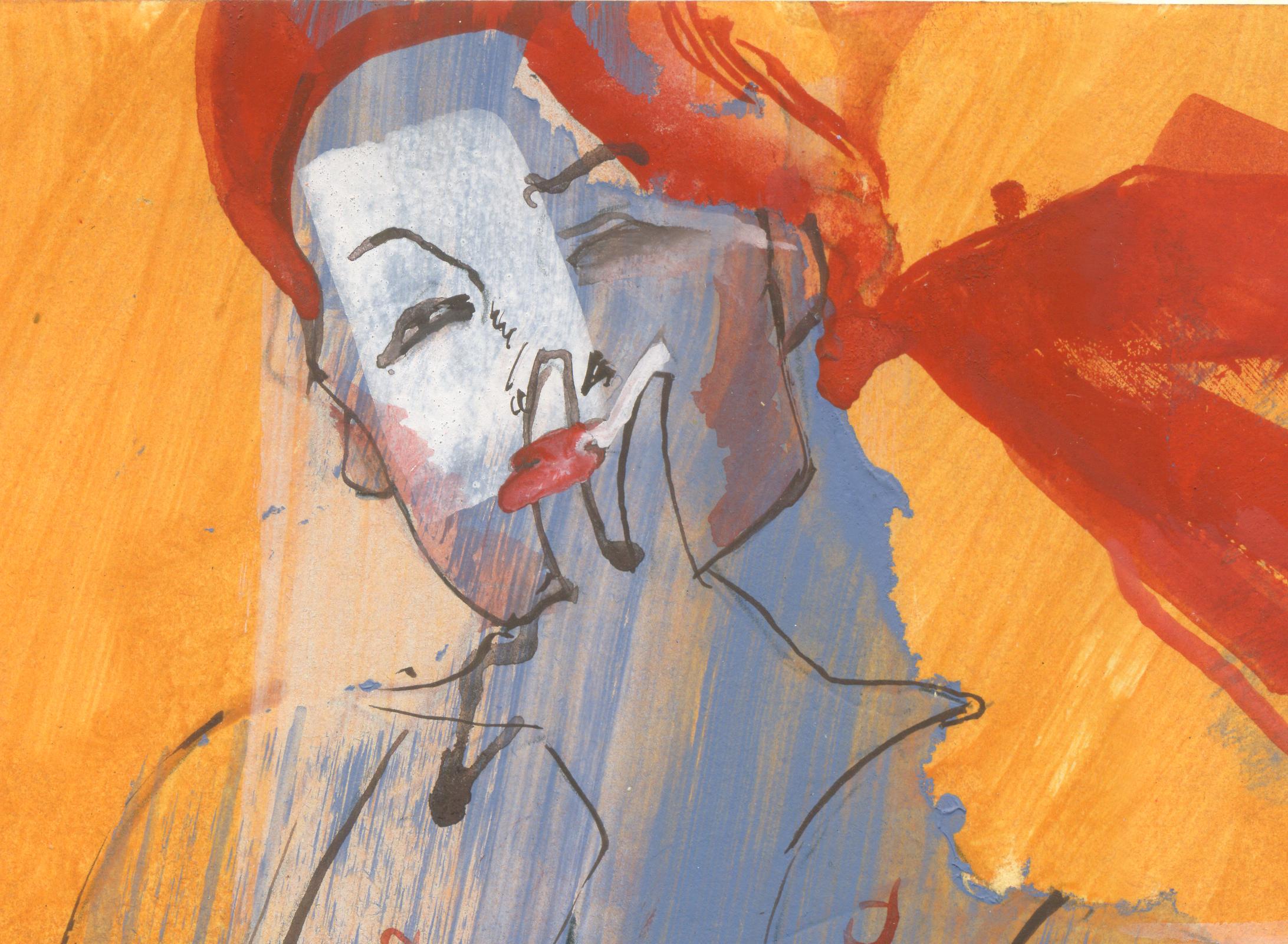 Fortune, nue, impression, femme - Contemporain Print par Anastasia Aureum