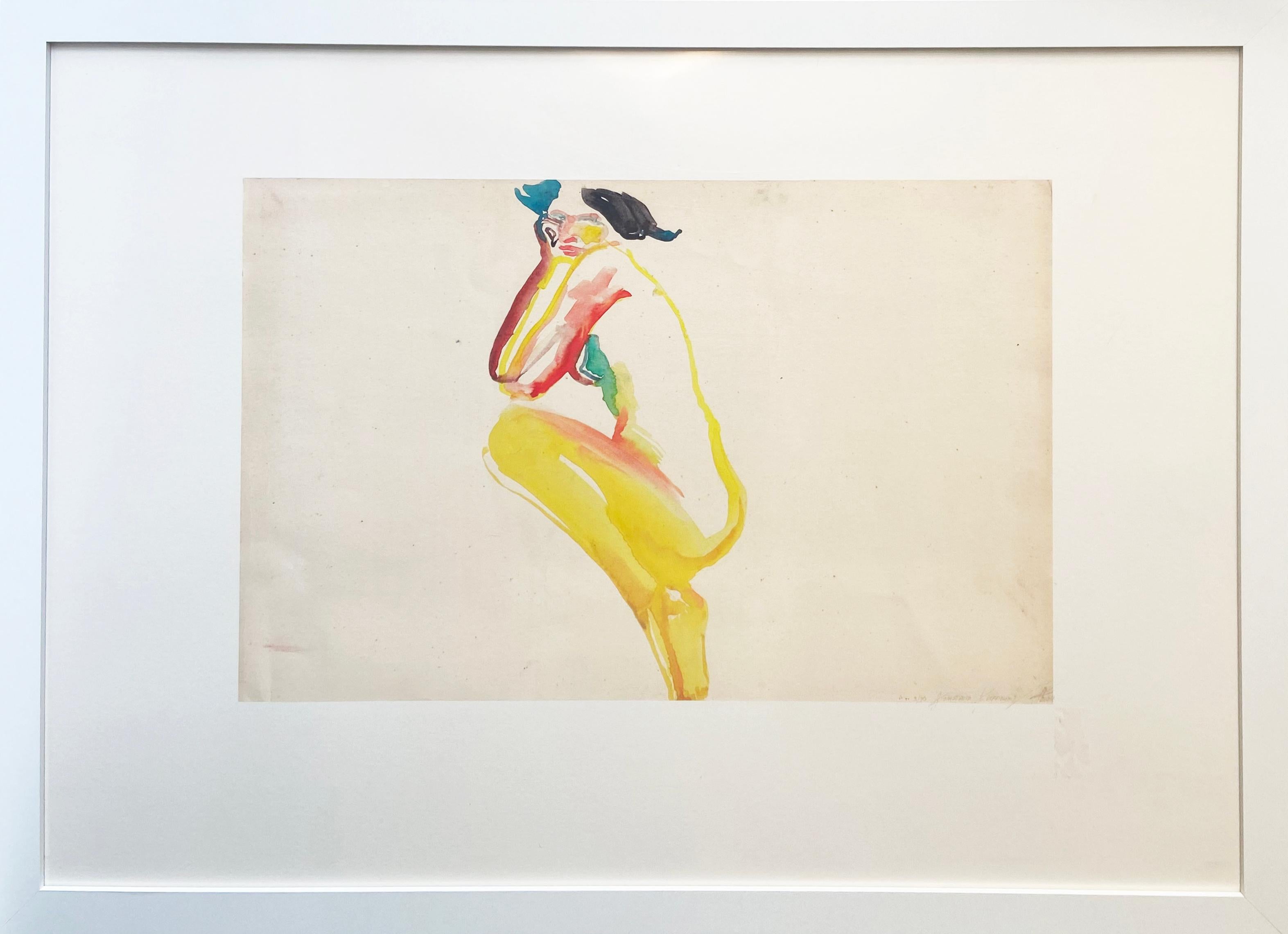 L'affiche Nu  Elly - Contemporain Print par Anastasia Aureum