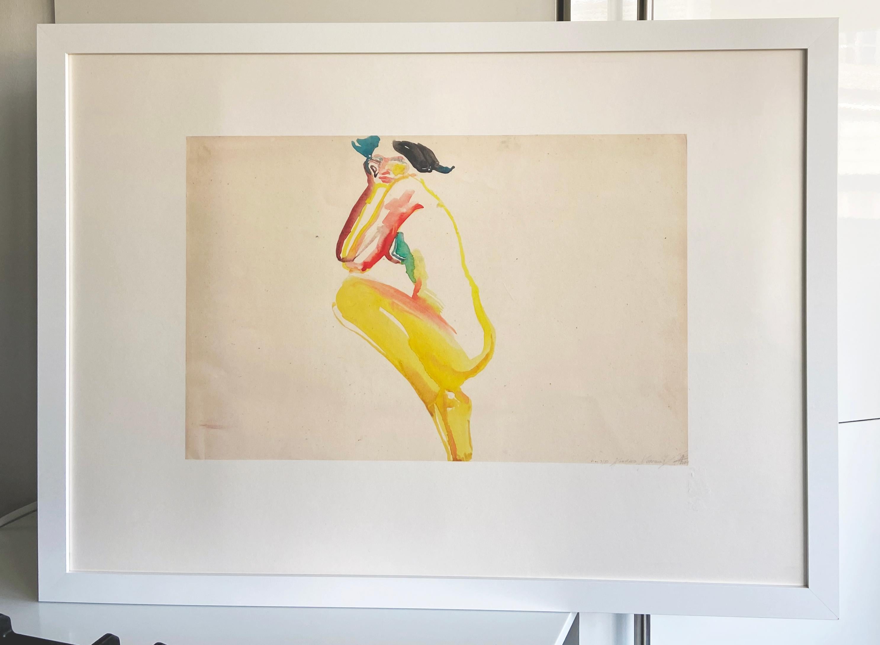 cadre inclus


femme nue 
nu print on paper
affiche contemporaine
 édition limitée sur papier
35x50cm
signé à la main

2024

Description :
Cette œuvre d'art présente une image délicate et évocatrice qui utilise le minimalisme à son maximum. La