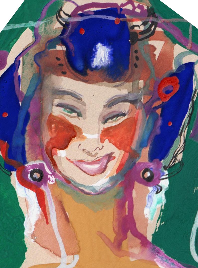 Nude  print Jadid - Print by Anastasia Aureum