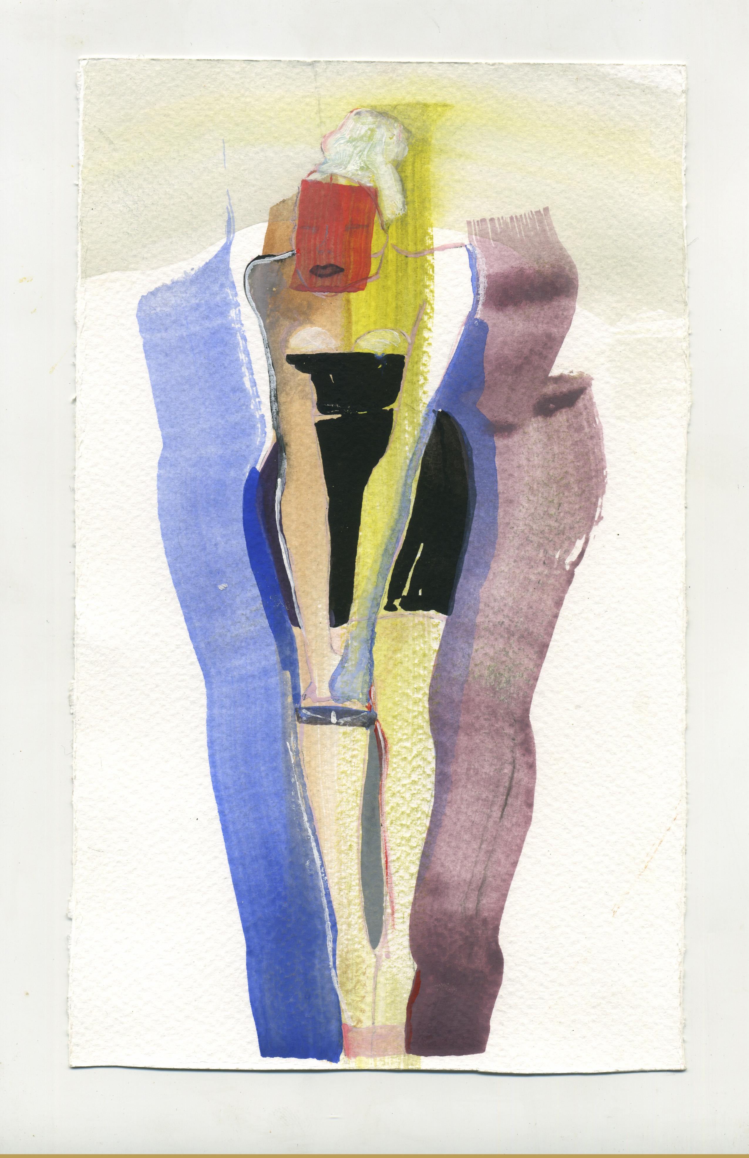 afficheuse  imprimer - Gris Abstract Print par Anastasia Aureum