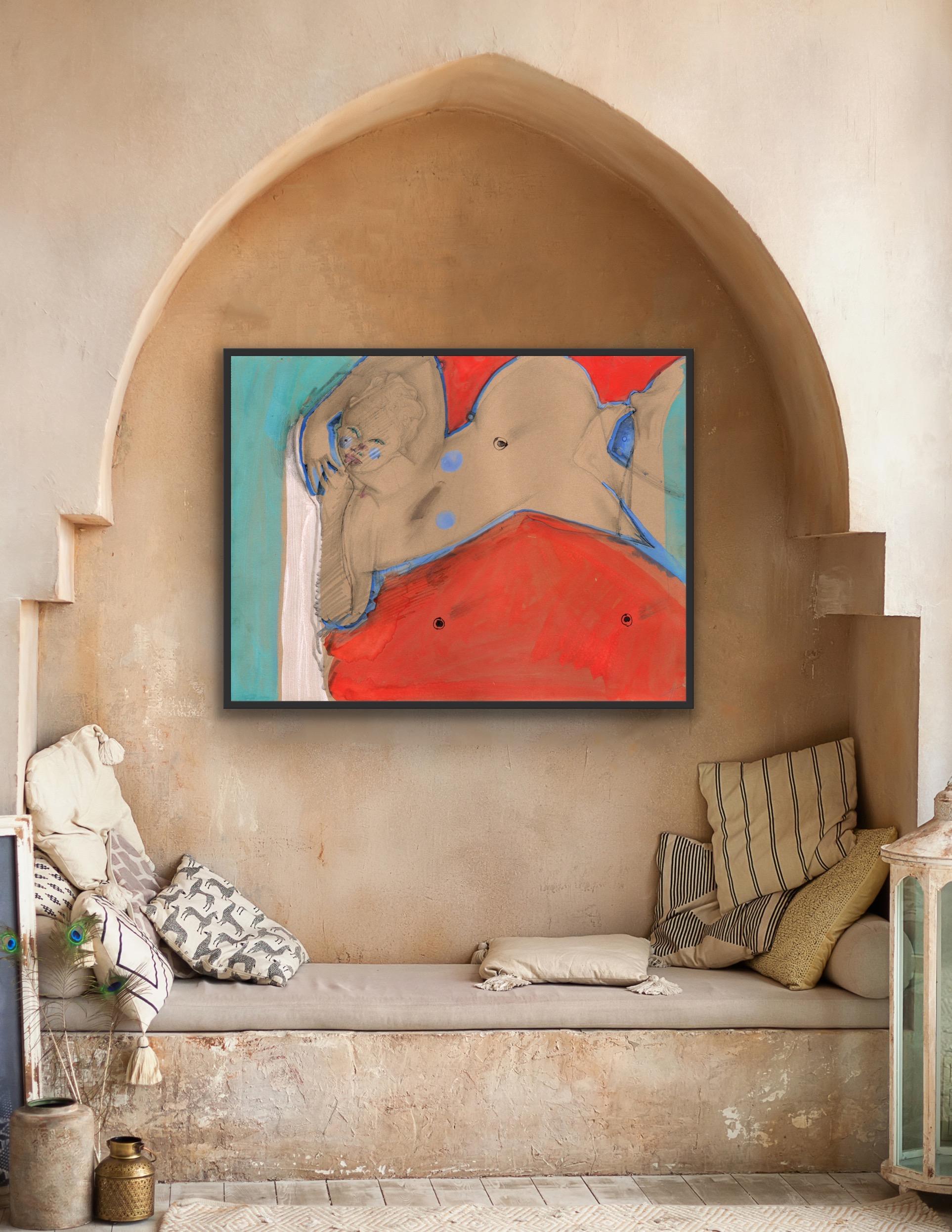 nude erotic print